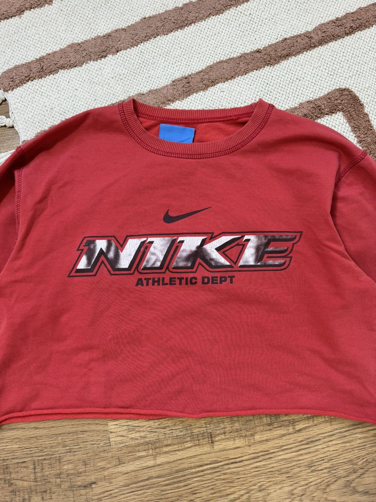 Nike VINTAGE NIKE BIG LOGO y2k LONG SLEEVE Size M / US 6-8 / IT 42-44 - 3 Thumbnail