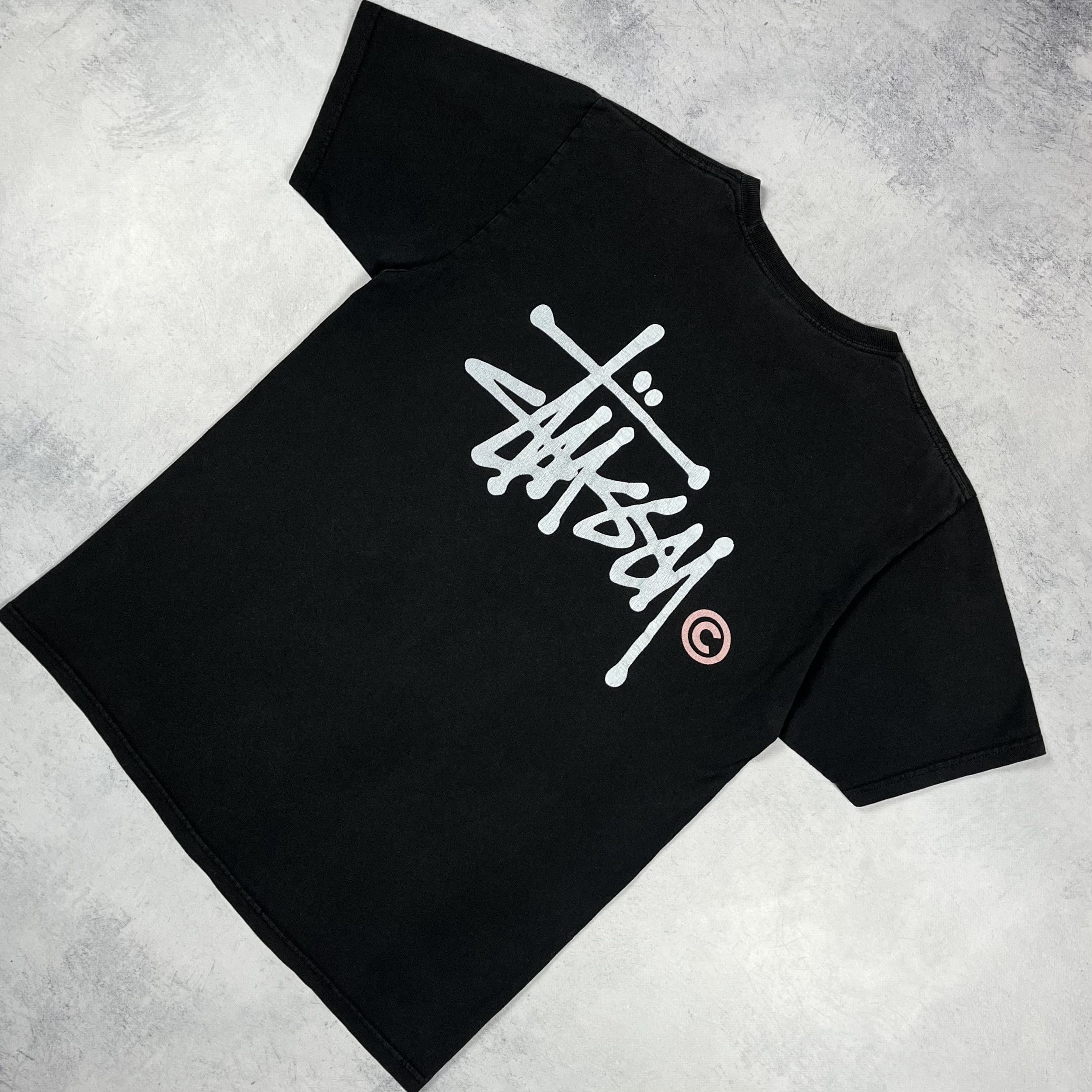 Stussy Vintage Stussy Graffiti Big Logo T Shirt 00’s Size US M / EU 48-50 / 2 - 1 Thumbnail