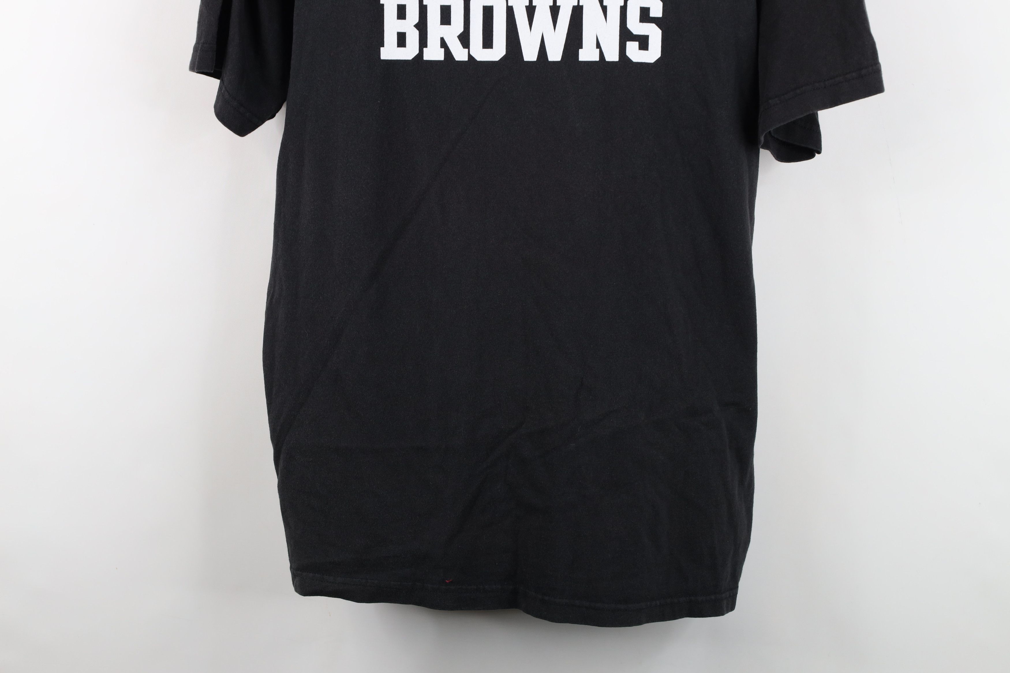 Reebok Vintage Reebok Cleveland Browns Football T-Shirt Black Size US L / EU 52-54 / 3 - 3 Thumbnail