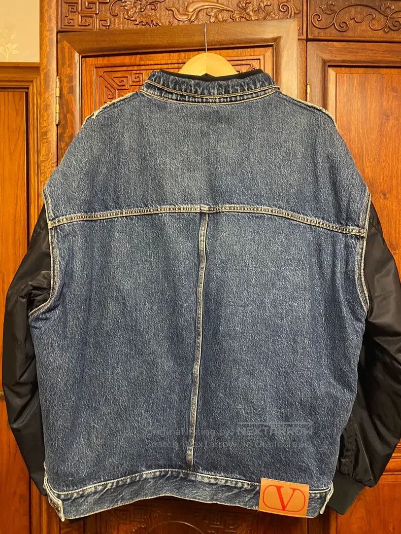 Valentino Valentino Double denim jacket Size US L / EU 52-54 / 3 - 3 Thumbnail