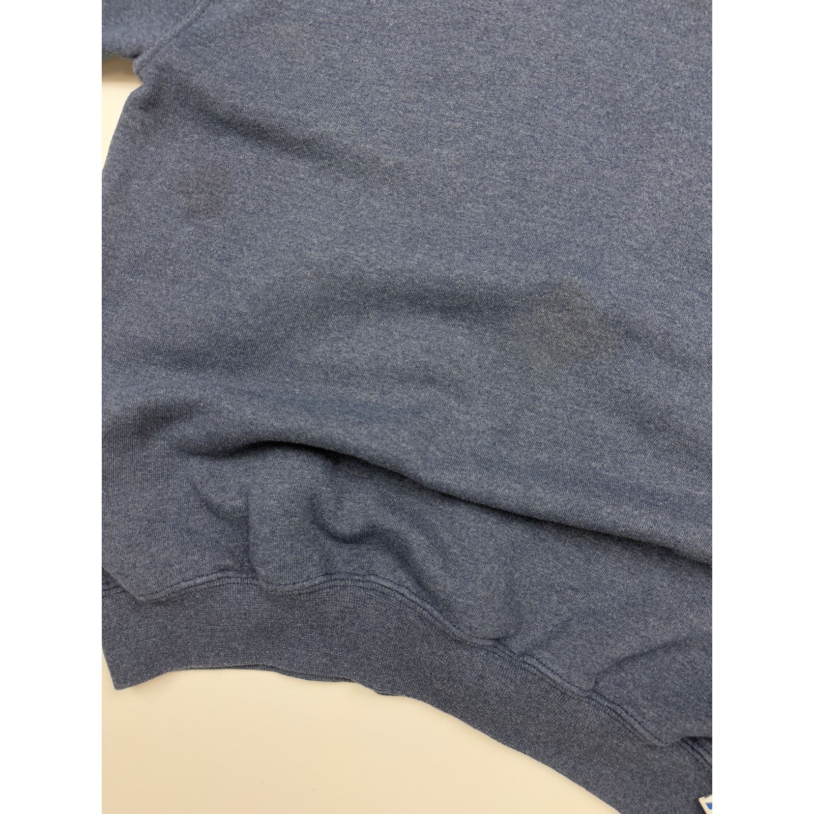 Vintage Russell Athletic Boxy Fit Blank Sweatshirt XL Charcoal Blue Size US XL / EU 56 / 4 - 6 Thumbnail