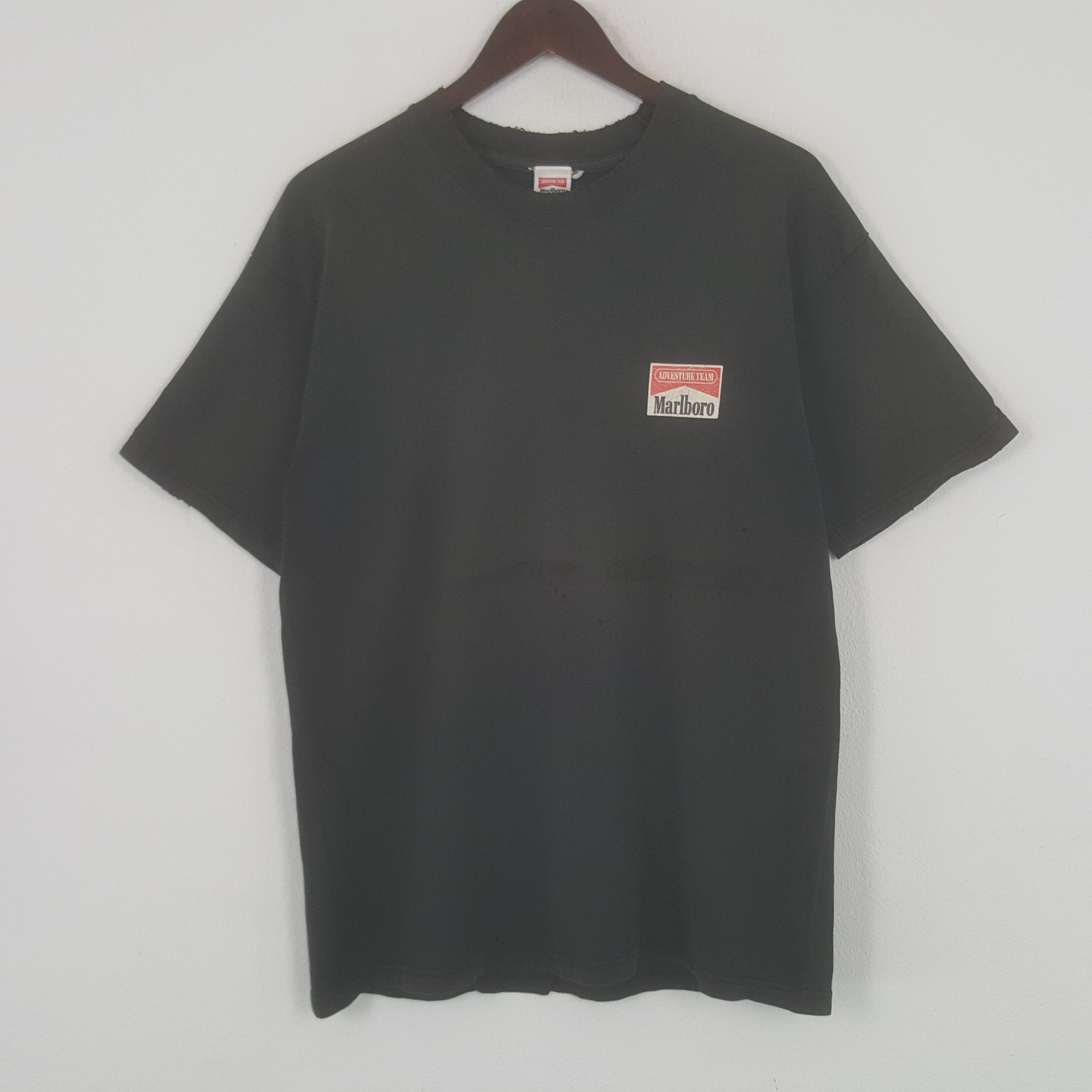 Marlboro × Vintage Vintage Marlboro Adventure Team Single Pocket Tshirt Size US L / EU 52-54 / 3 - 3 Thumbnail