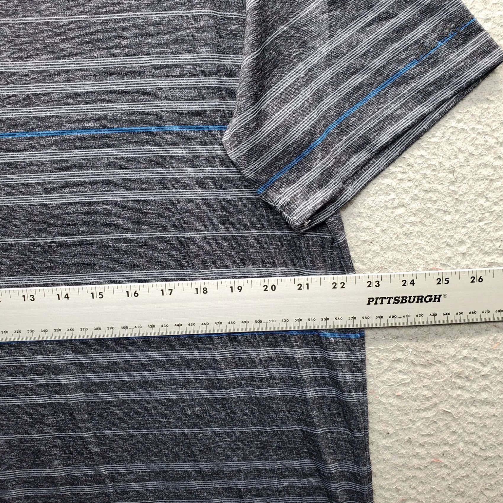 Hogan Ben Hogan Polo Shirt Mens L Multicolor Striped Short Sleeve Slit Collared Popover Size US L / EU 52-54 / 3 - 4 Thumbnail