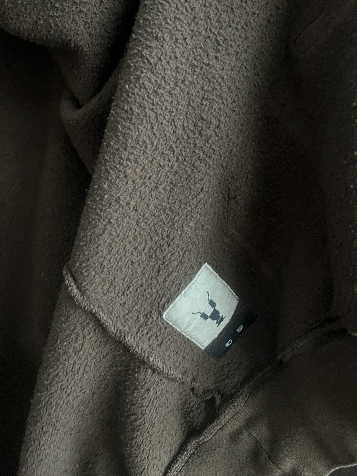 Rick Owens × Rick Owens Drkshdw Rick Owens Jason Hoodie - Brown Size US M / EU 48-50 / 2 - 6 Thumbnail