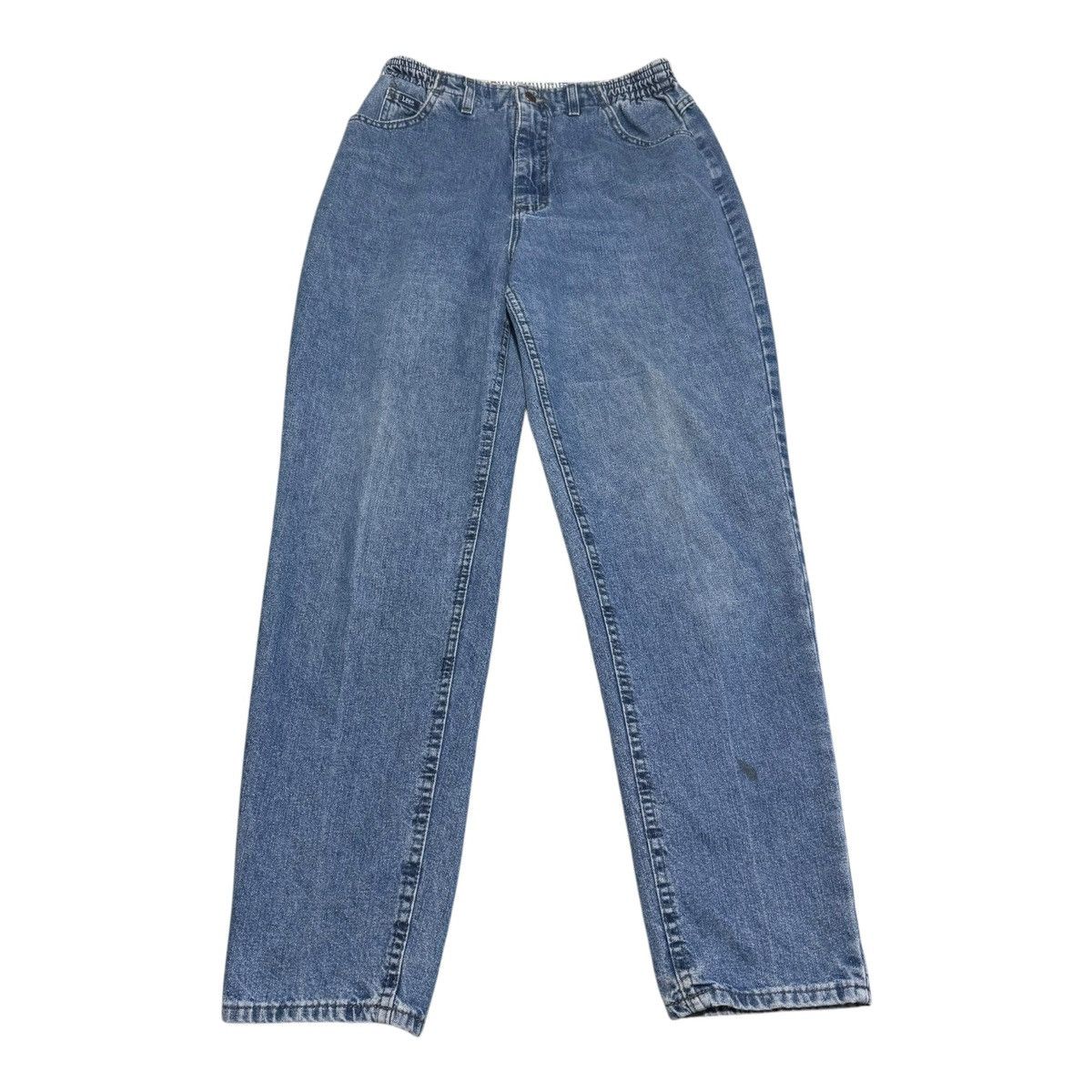 Lee × Vintage Vintage Lee High Rise Tapered Jeans Women’s 29x30.5 Size 29" - 4 Thumbnail