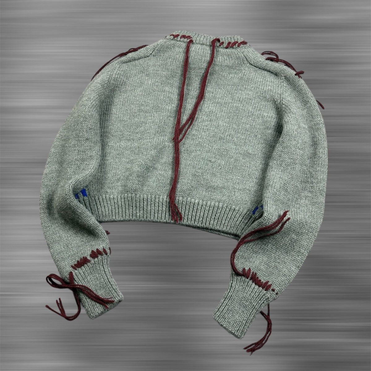 Loewe LOEWE Wool Fringe Sweater Size S / US 4 / IT 40 - 4 Thumbnail