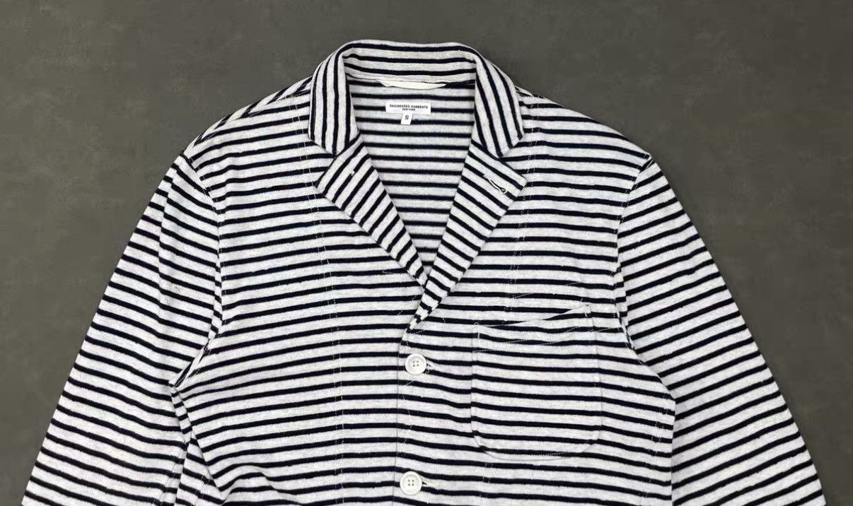 Engineered Garments ENGINEERED GARMENTS EG Striped Knit Cardigan J16 Size US S / EU 44-46 / 1 - 4 Thumbnail