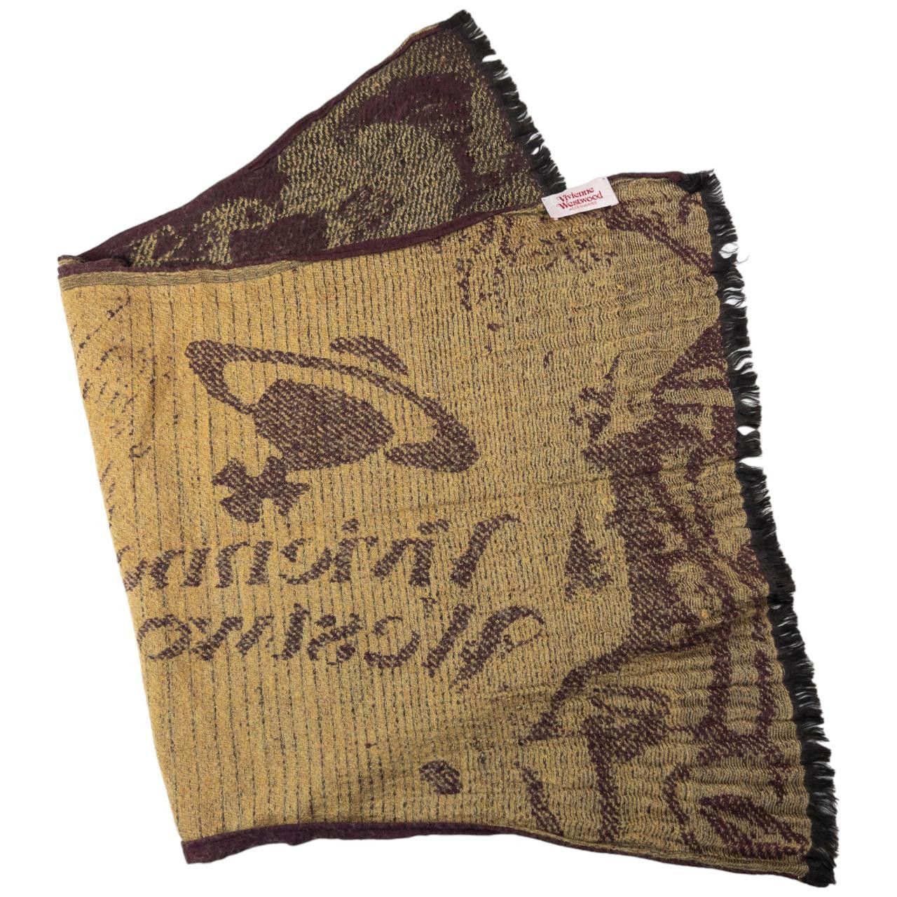 Vivienne Westwood Vintage Vivienne Westwood Orb Knit Scarf Size ONE SIZE - 3 Thumbnail