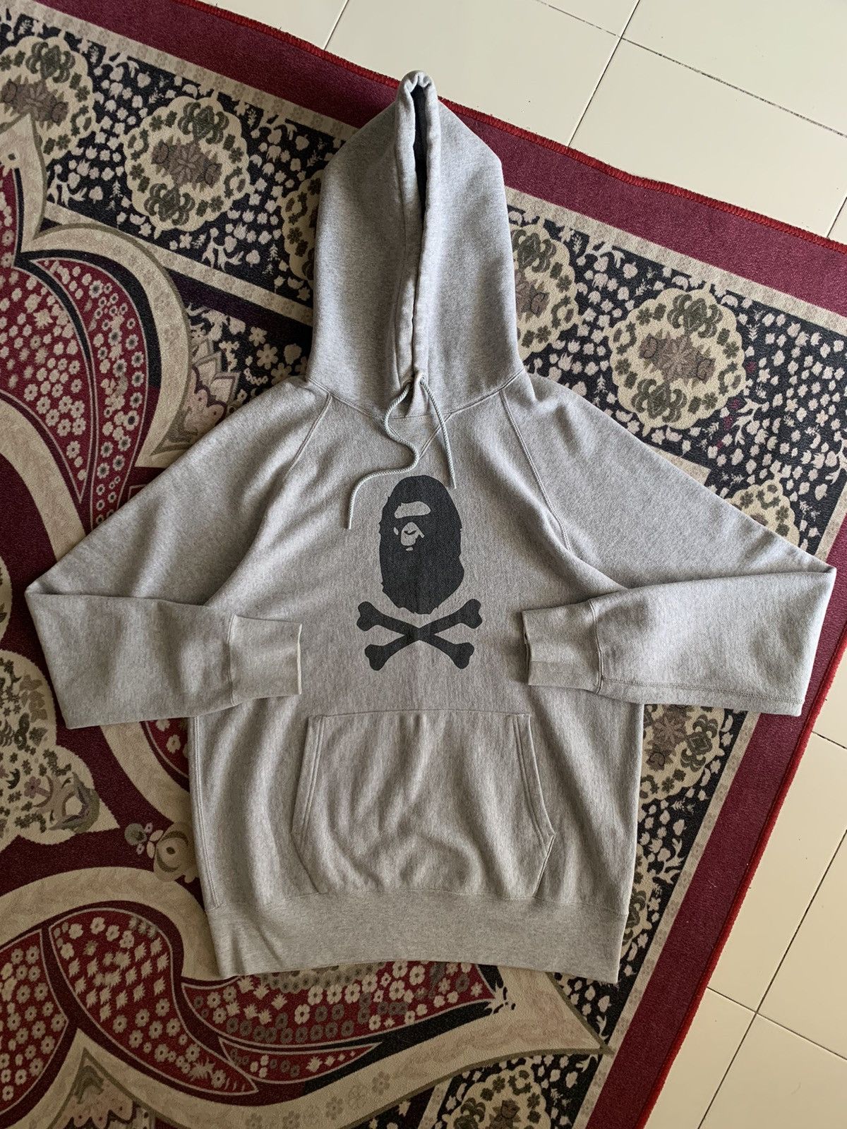 Bape × Nigo Bape Crossbones Pullover Hoodie Size US M / EU 48-50 / 2 - 1 Thumbnail