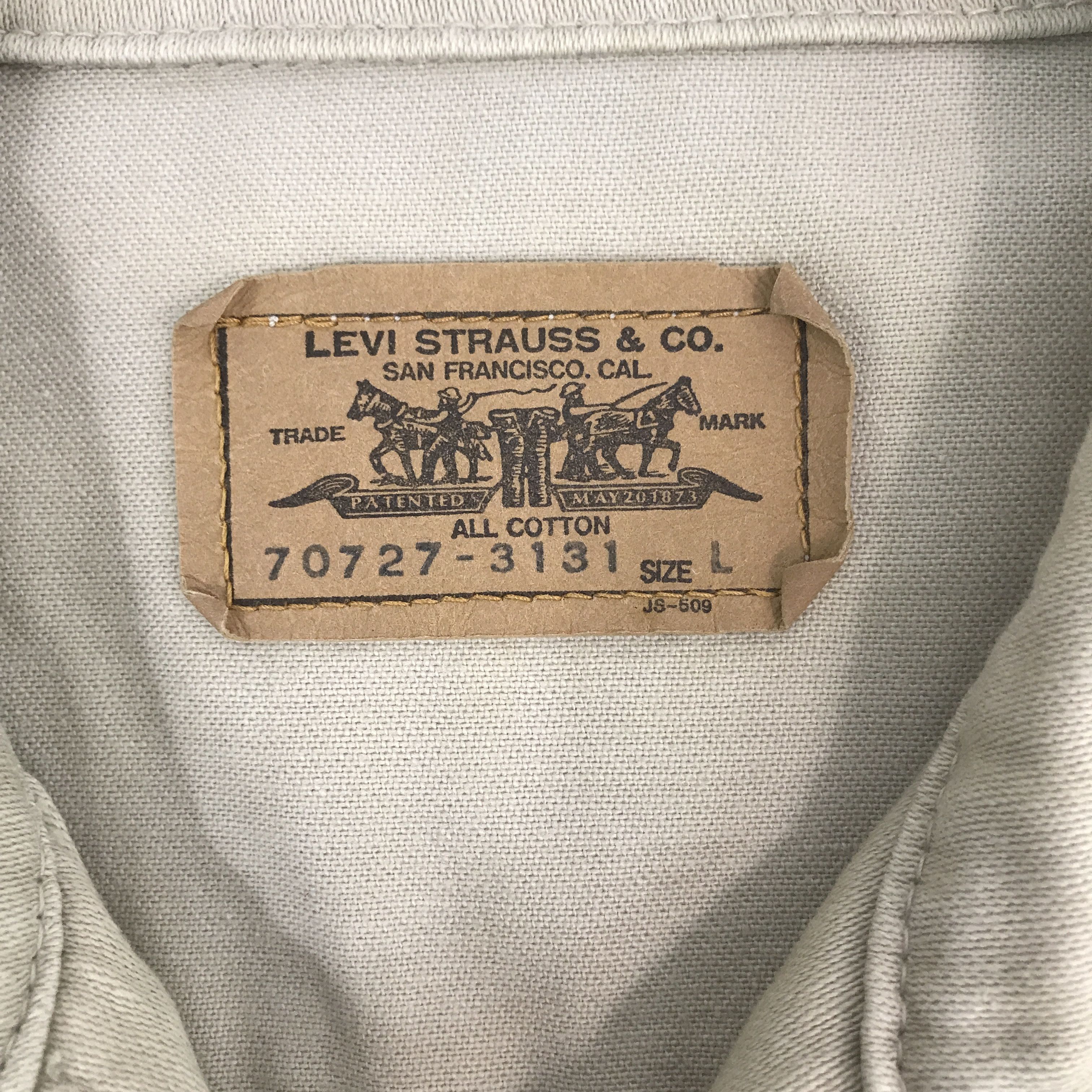 Levi's × Levi's Vintage Clothing × Vintage Vintage Levis Oren Tag Strauss Zipper Jacket Size US L / EU 52-54 / 3 - 9 Thumbnail