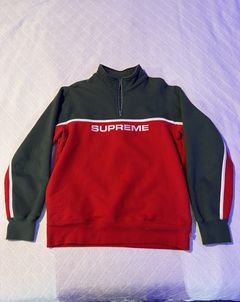 Supreme 2 Tone Half Zip Sweatshirt | Grailed