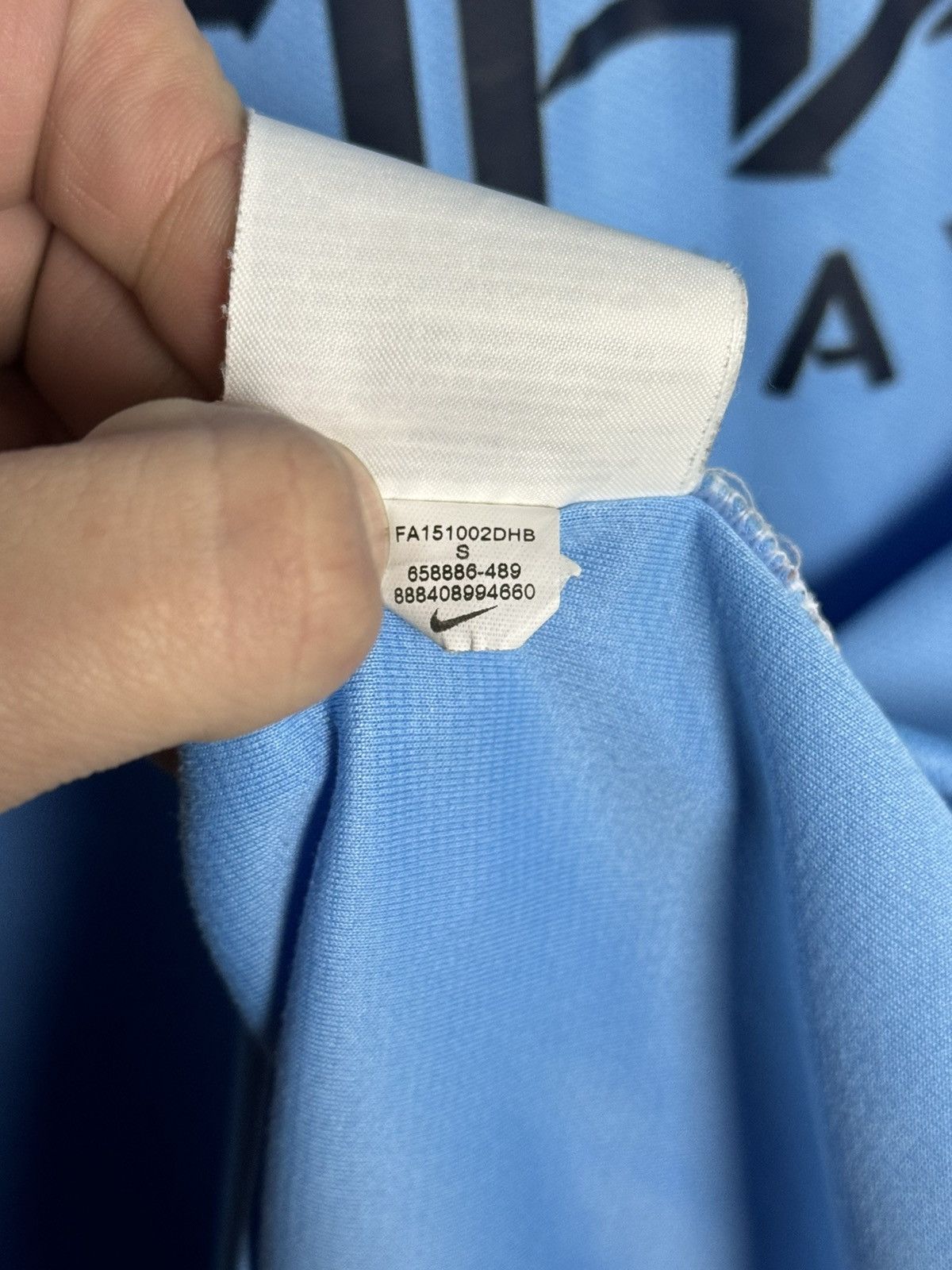 Nike Manchester City 15/16 Home Football Soccer Jersey T-Shirt Size US S / EU 44-46 / 1 - 14 Thumbnail