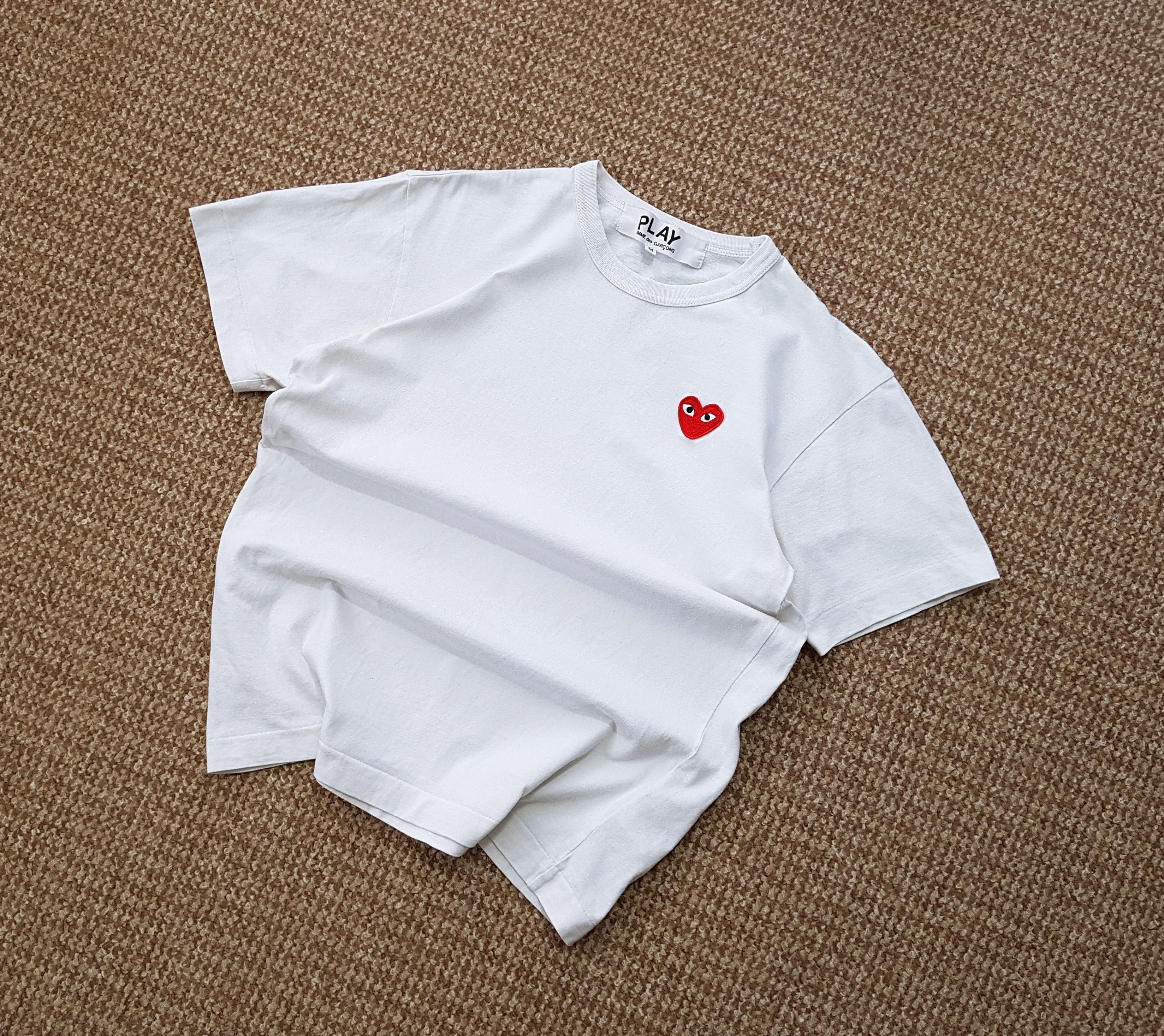 Comme des Garcons PLAY CDG T Shirt made in Japan sz M