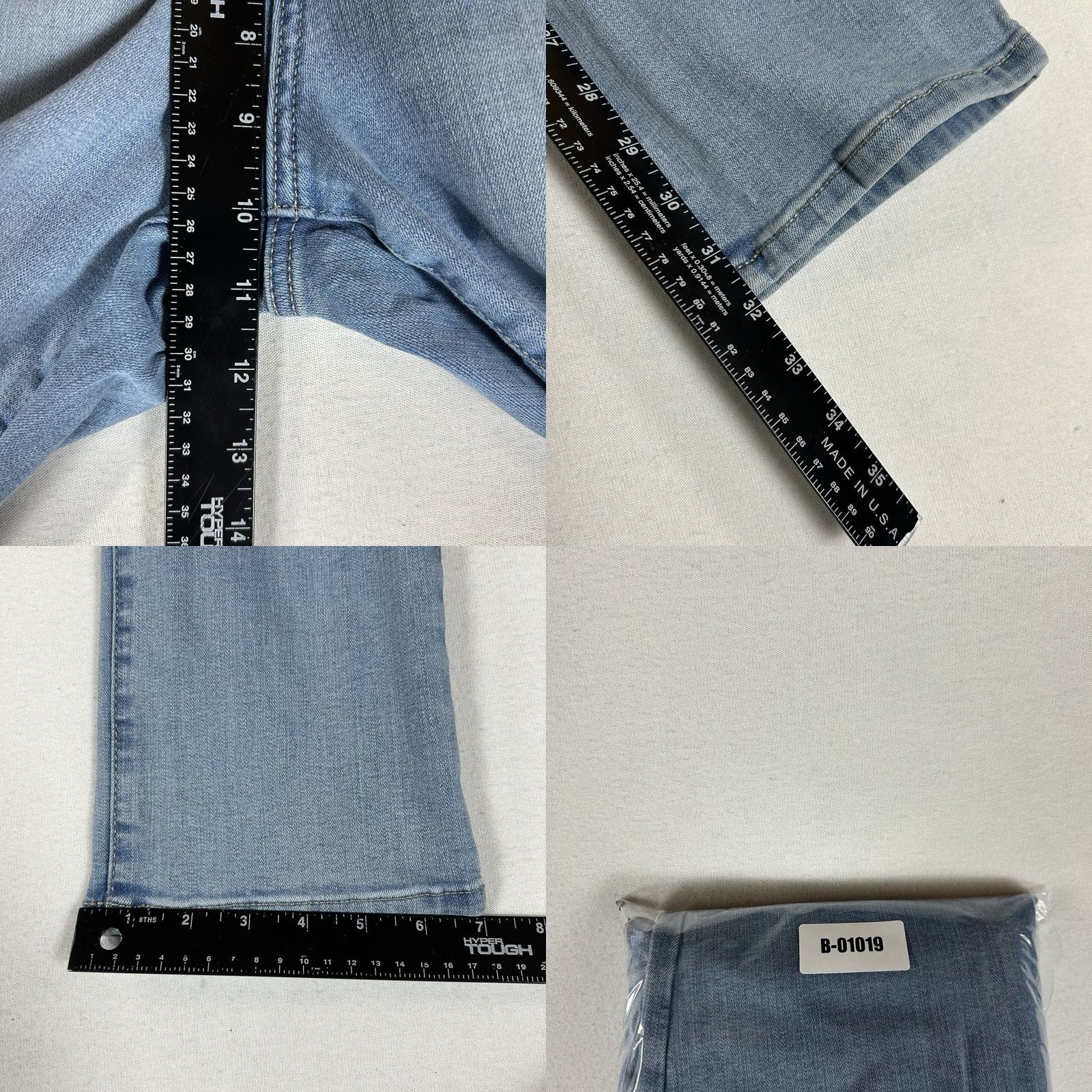Lee Lee Regular Fit Straight Leg Mid Rise Jeans Womens 30x32 Blue Denim Slim Straight Women's Jeans Regular Rise 30 32 Blue Denim Lee Classic Fit Size 30" / US 8 / IT 44 - 9 Thumbnail