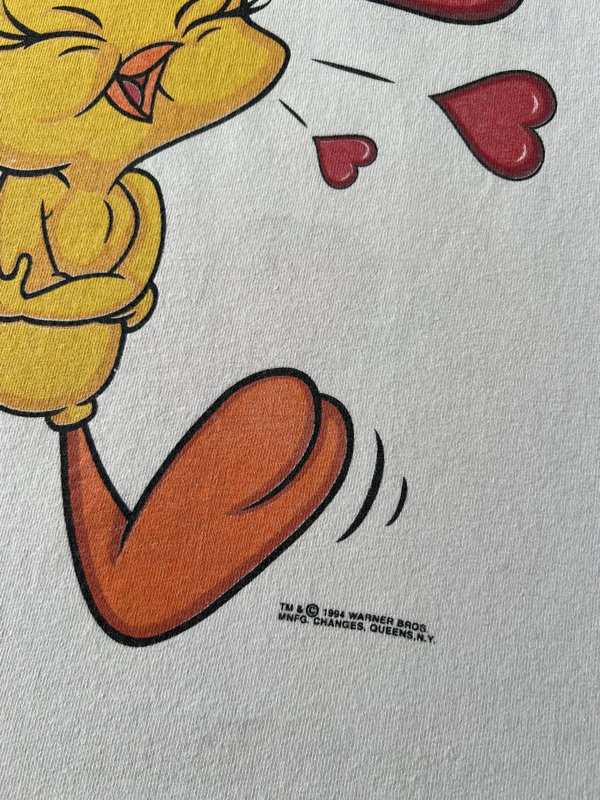 Cartoon Network Vintage 1994 Tweety Love Warner Bros Looney Tunes T-shirt Size US S / EU 44-46 / 1 - 6 Thumbnail