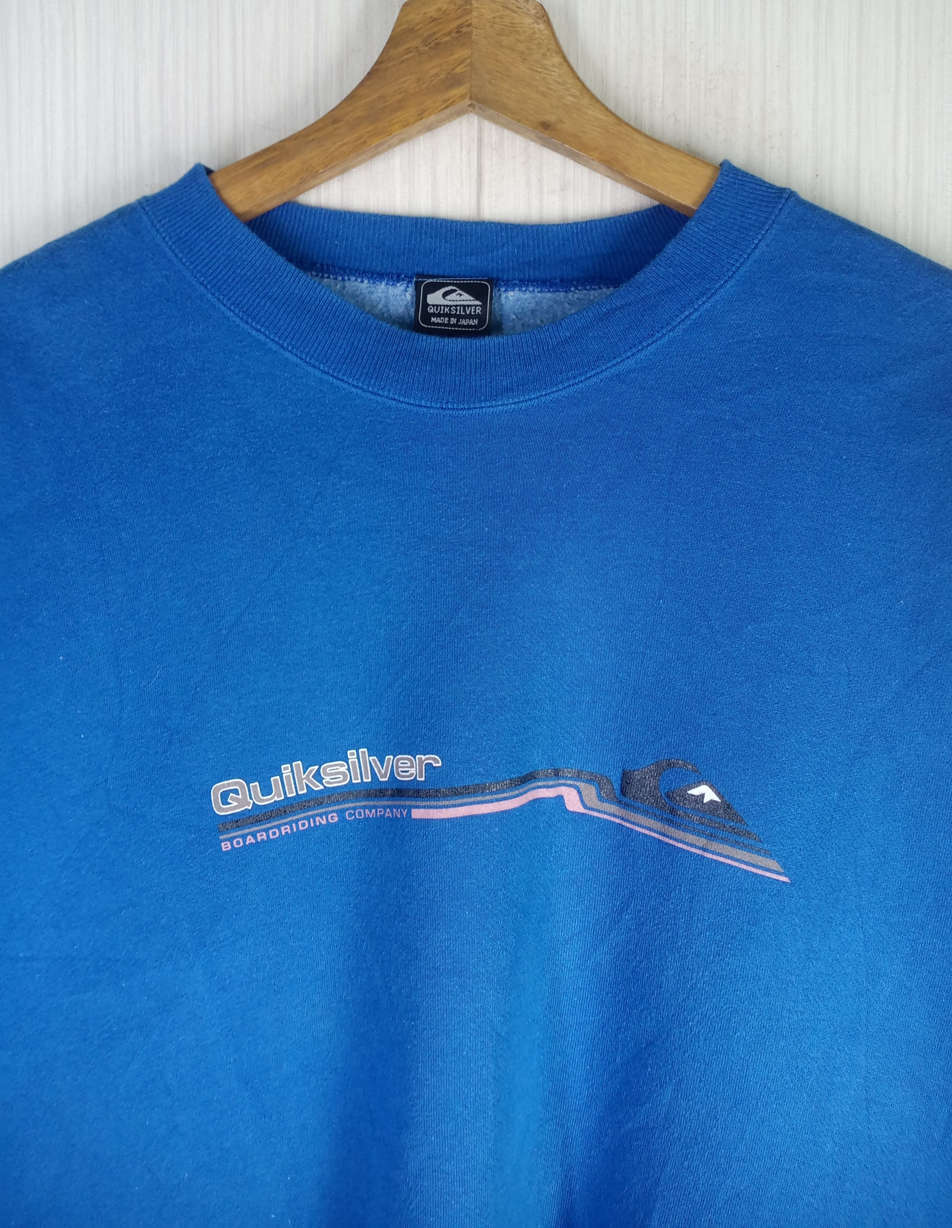 Quiksilver Rare Vintage Quicksilver Boardriding Company Sweatshirt Size US L / EU 52-54 / 3 - 2 Thumbnail