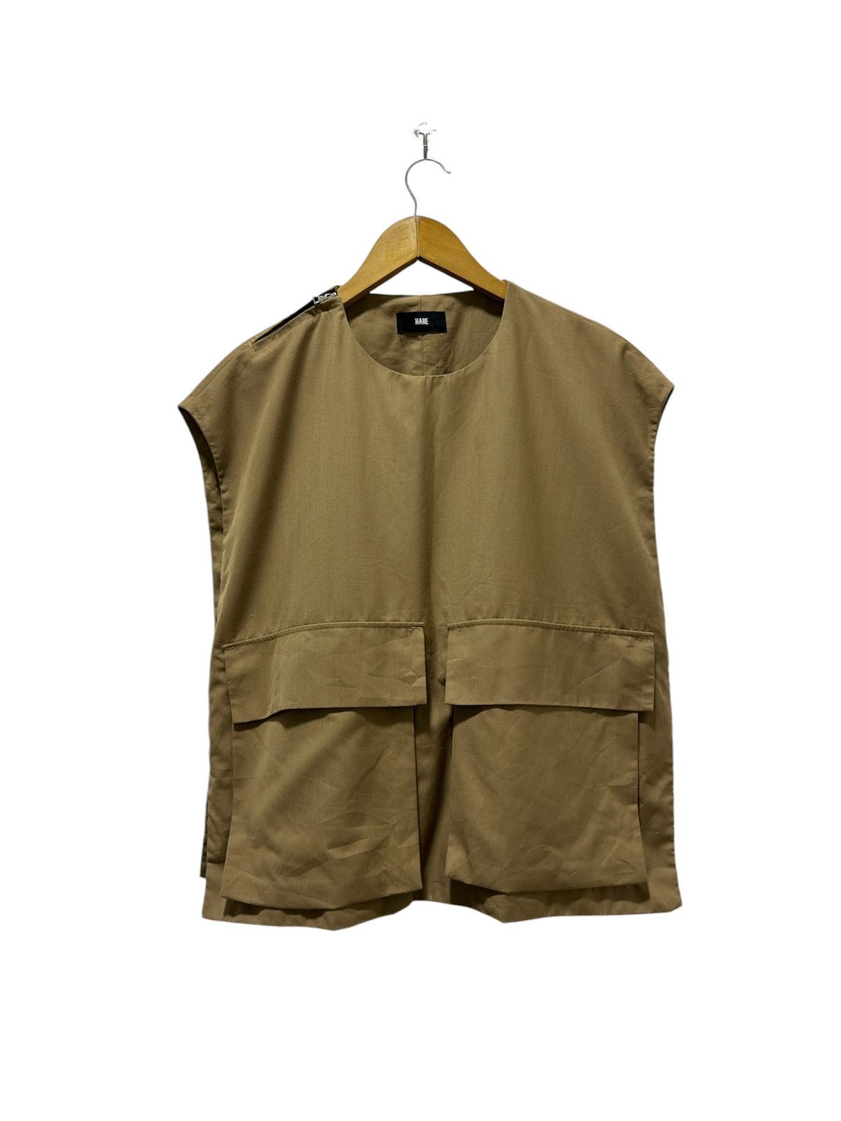 HARE × Japanese Brand Hare TR Pullover Vest Design Double Pocket Stlye Size US M / EU 48-50 / 2 - 2 Thumbnail