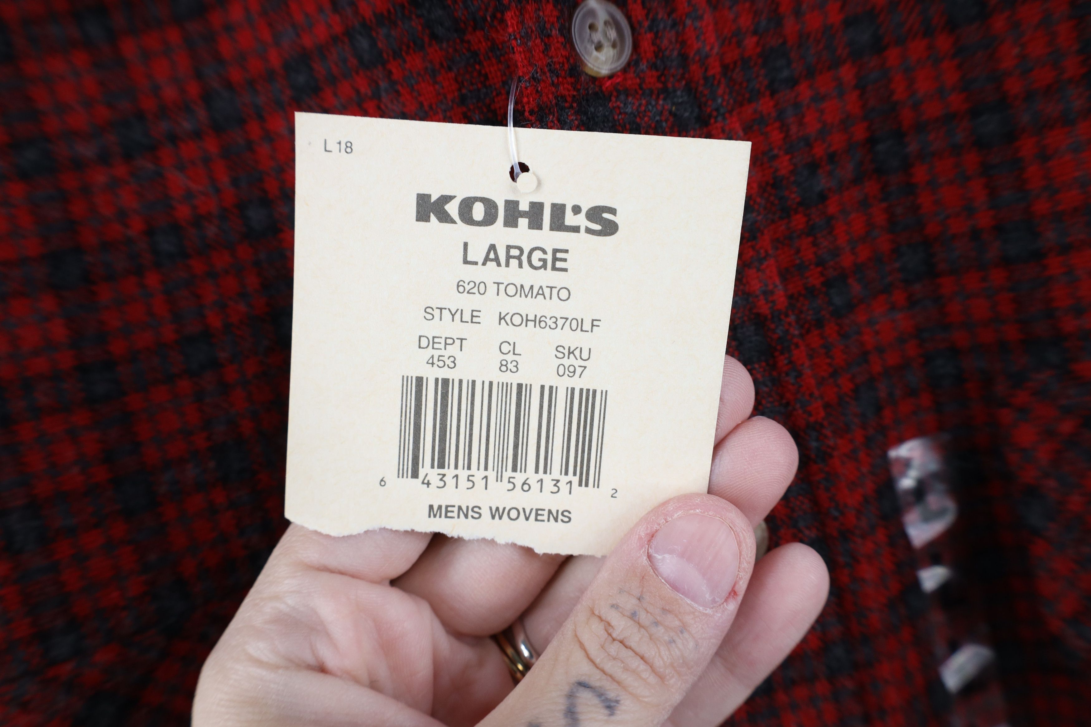 Vintage Deadstock Vintage Streetwear Pocket Collared Button Shirt Size US L / EU 52-54 / 3 - 11 Thumbnail