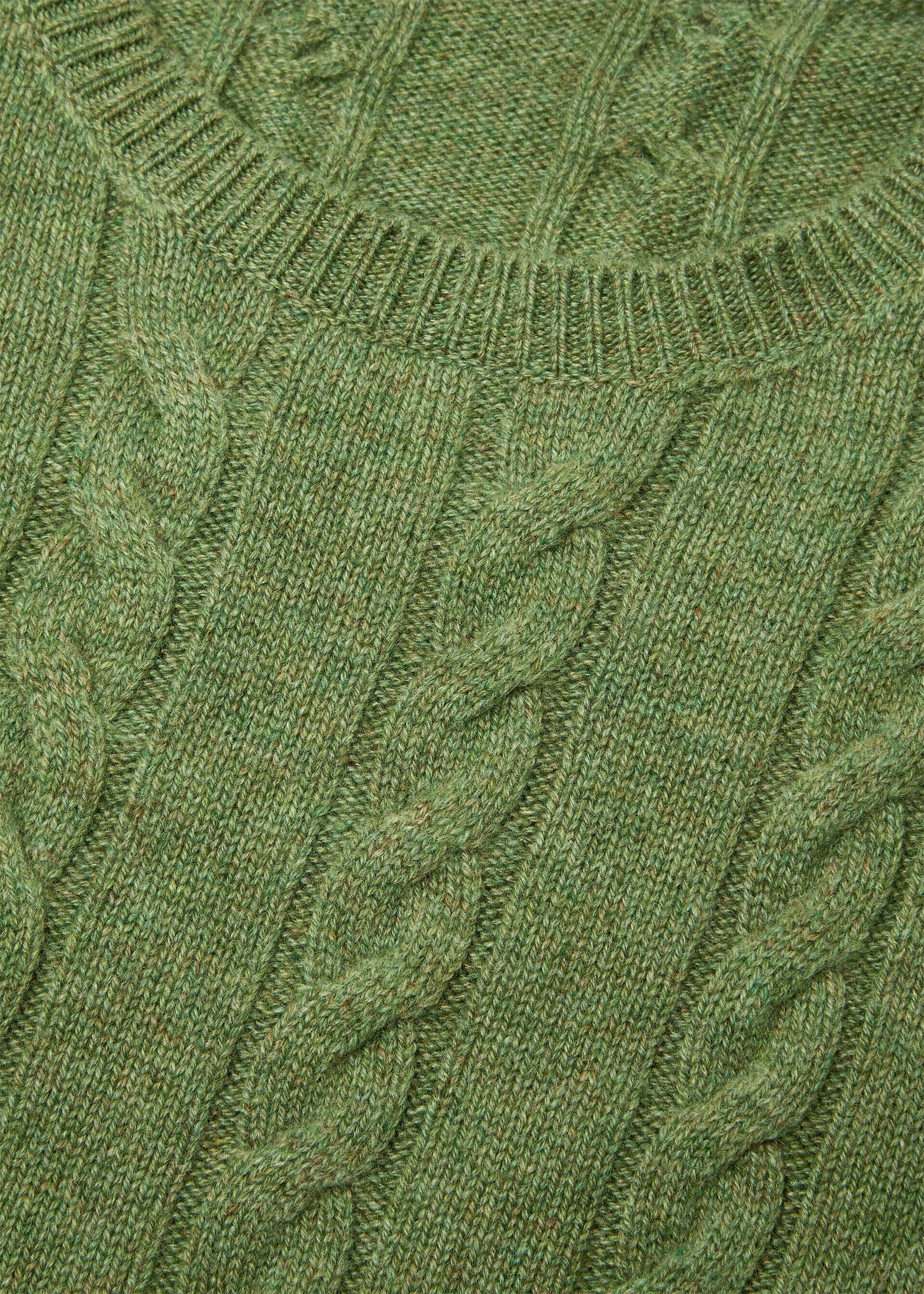 Loro Piana os11x0426 FAQ4509 Cedar Crewneck Sweater Eden Path Melange Size L / US 10 / IT 46 - 7 Thumbnail