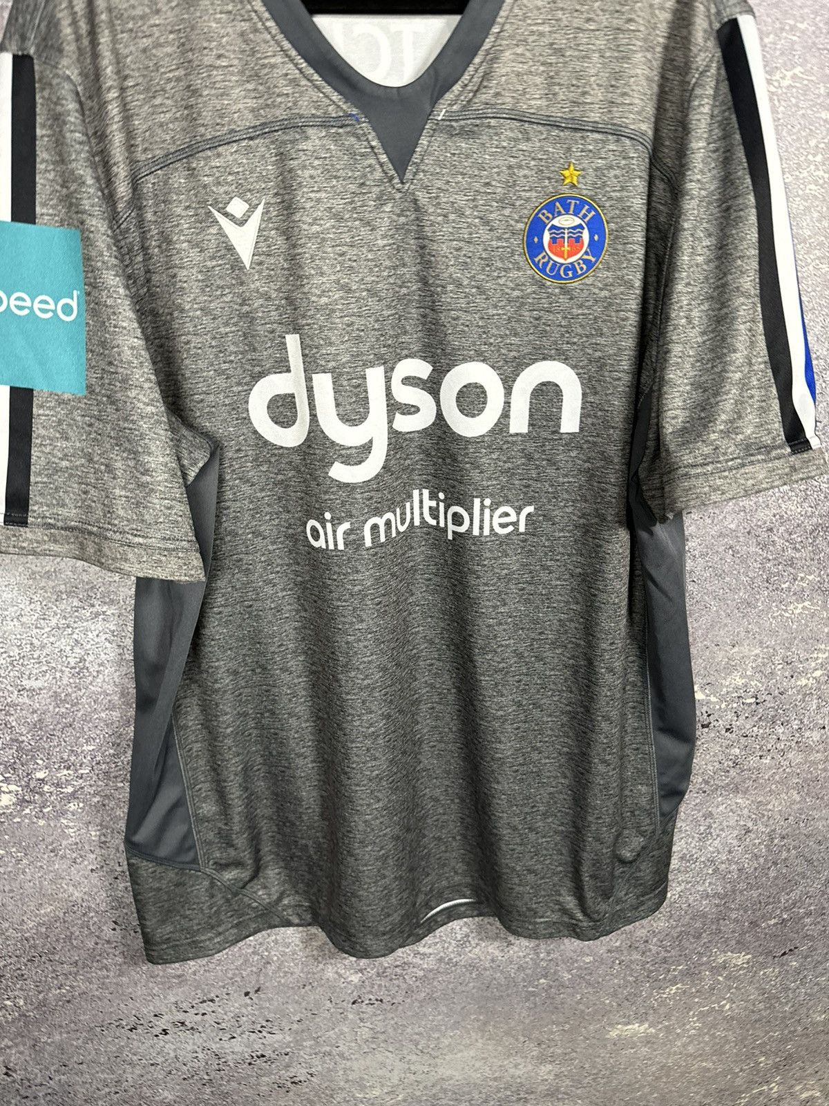 Macron Bath Rugby Union Away Shirt 2022/23 Macron 5XL size Jersey Size US XXL / EU 58 / 5 - 4 Thumbnail
