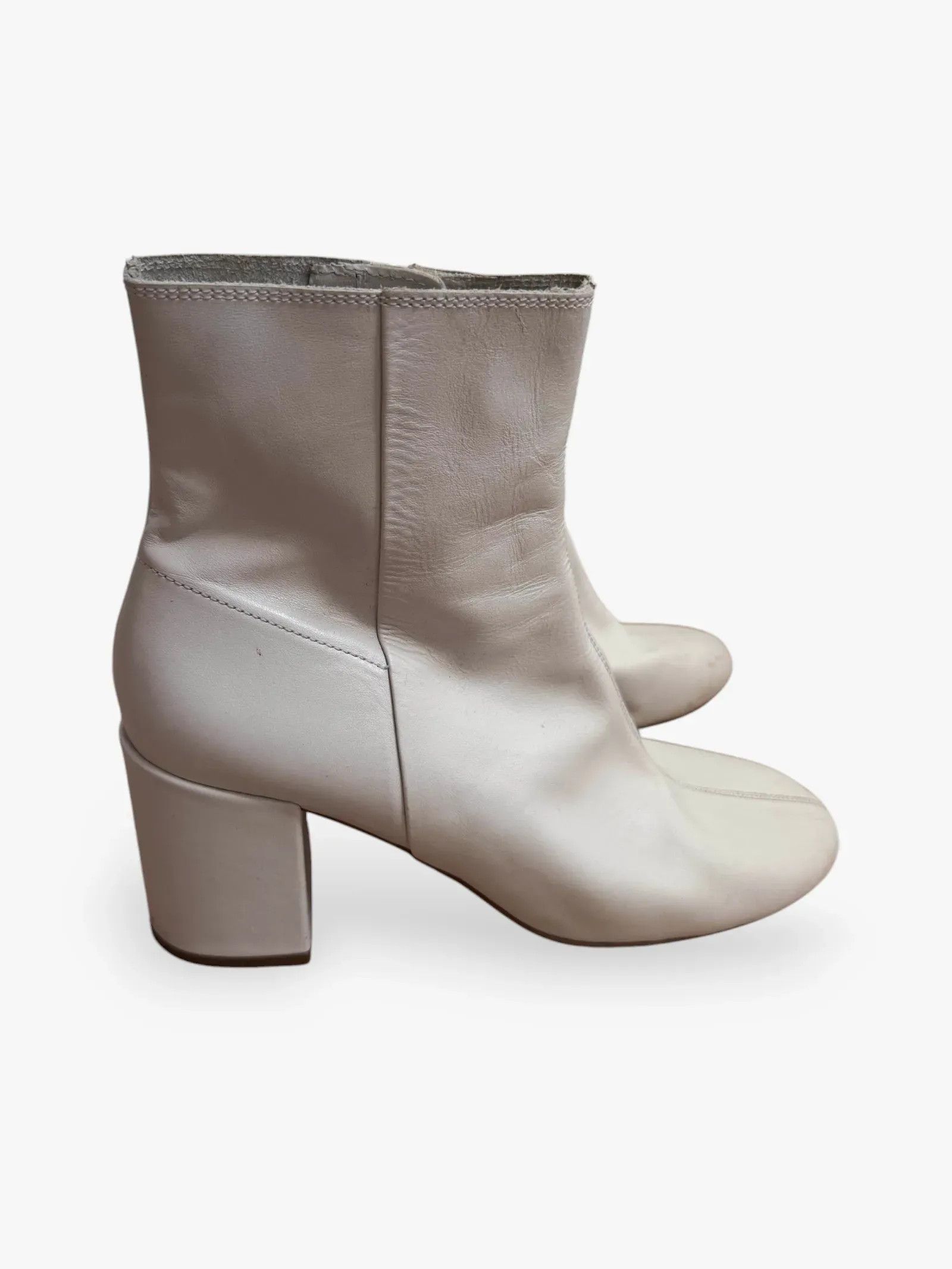 & Other Stories & Other Stories Leather Ankle Boots Boots Size US 10 / IT 40 - 1 Thumbnail