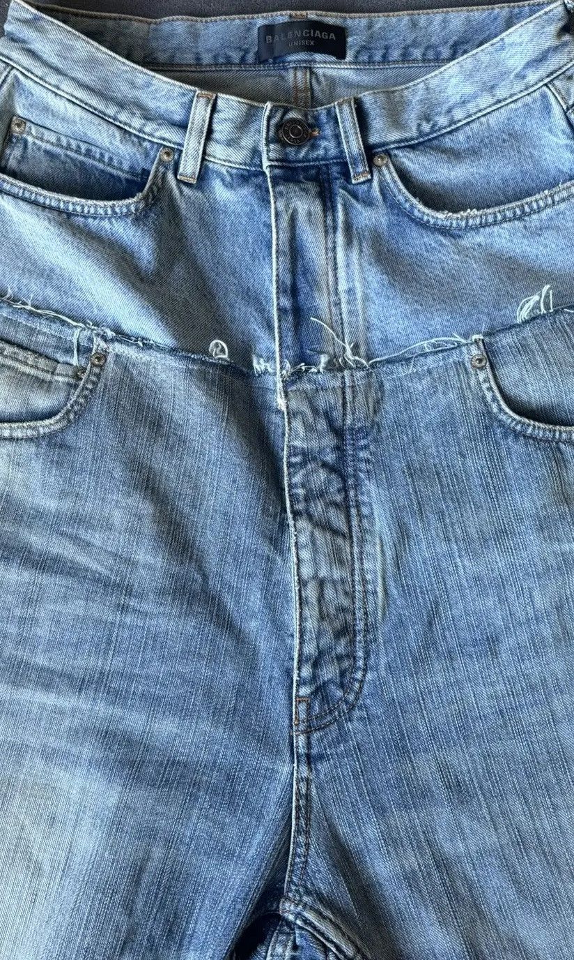 Balenciaga Balenciaga Cut Up Denim Size US 30 / EU 46 - 2 Thumbnail