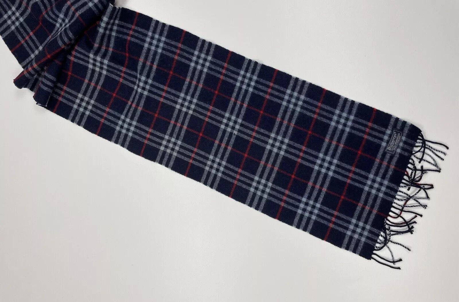 Burberry VINTAGE BURBERRYS BURBERRY WOOL LAMBSWOOL SCARF NOVA CHECK Size ONE SIZE - 6 Thumbnail