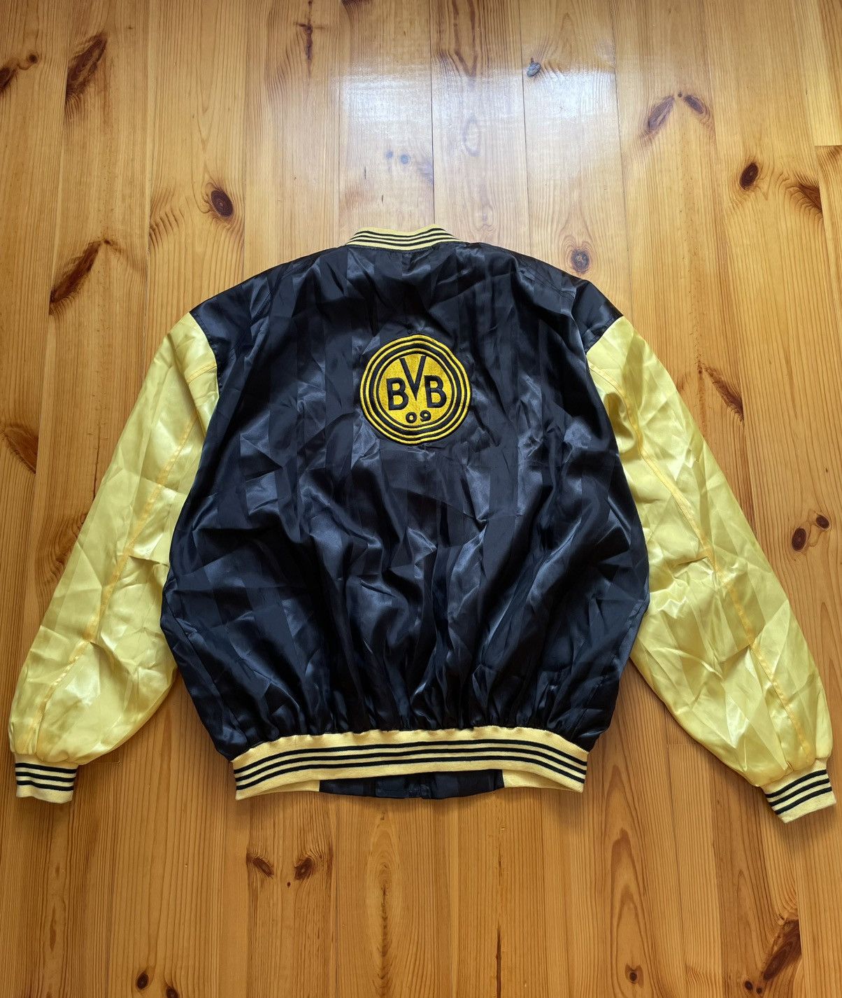 Other Vintage 90S Borussia Dortmund BVB Football Bomber Jacket Size US XXL / EU 58 / 5 - 12 Thumbnail