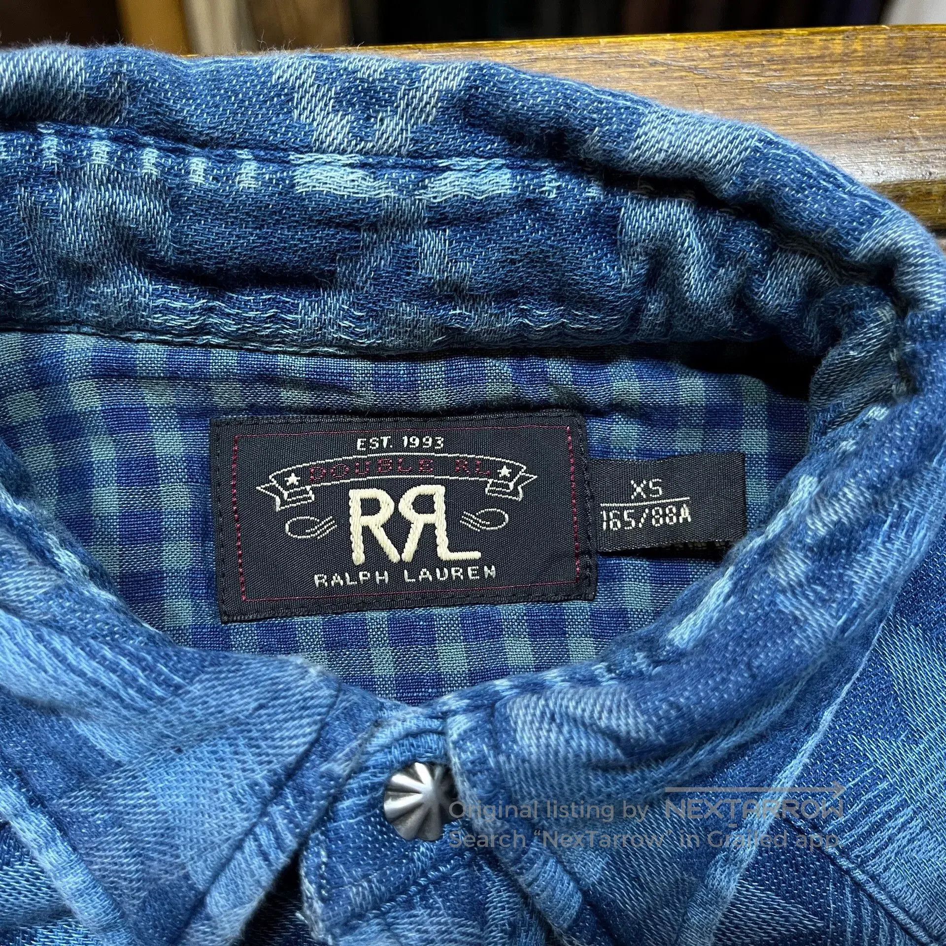 RRL Ralph Lauren RRL Double RL Ralph Lauren Shirt. Size US XS / EU 42 / 0 - 4 Thumbnail