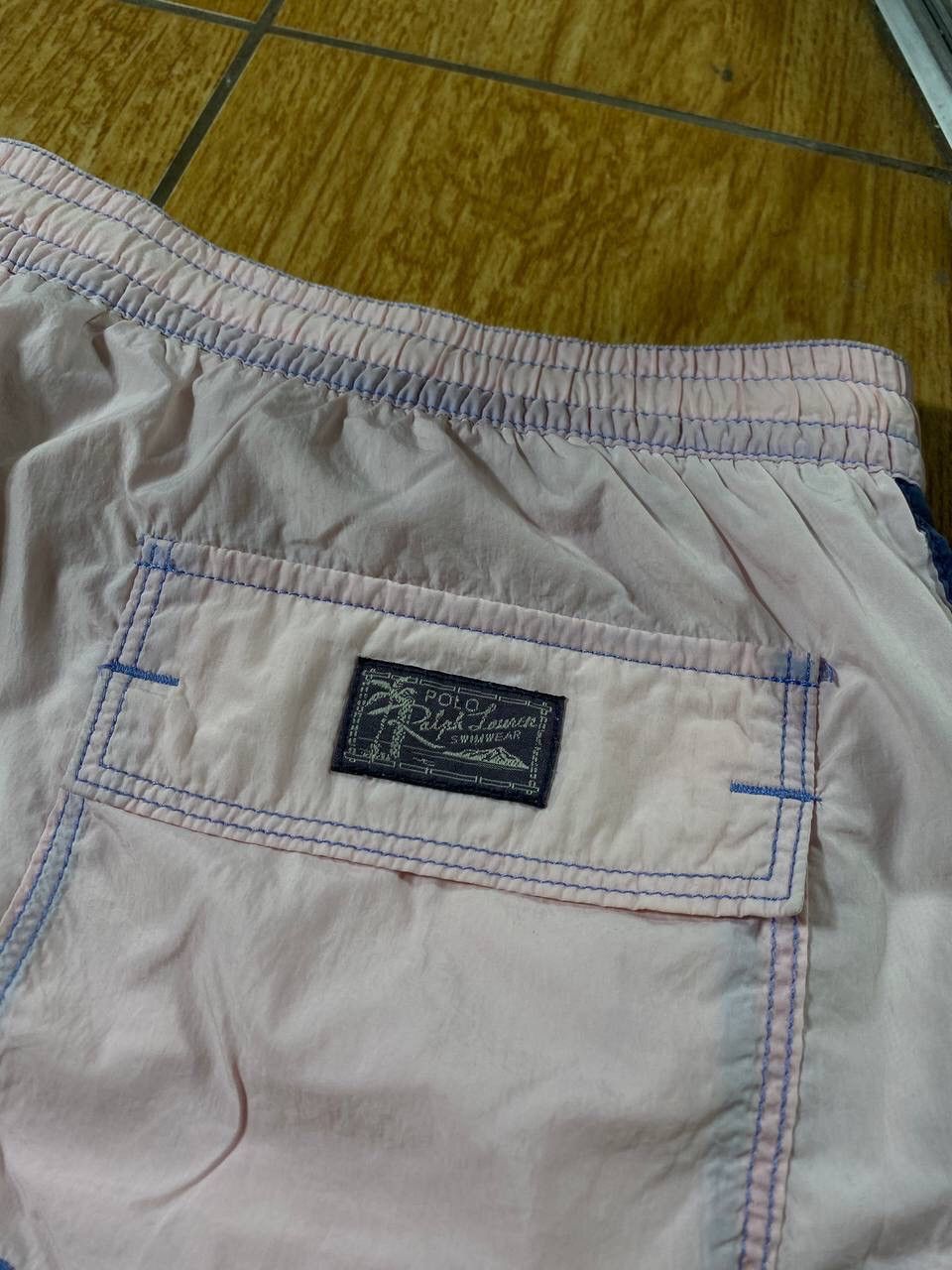 Polo Ralph Lauren × RRL Ralph Lauren × Vintage Vintage Polo Ralph Lauren Pony Logo Swimming Shorts Size US 34 / EU 50 - 5 Thumbnail