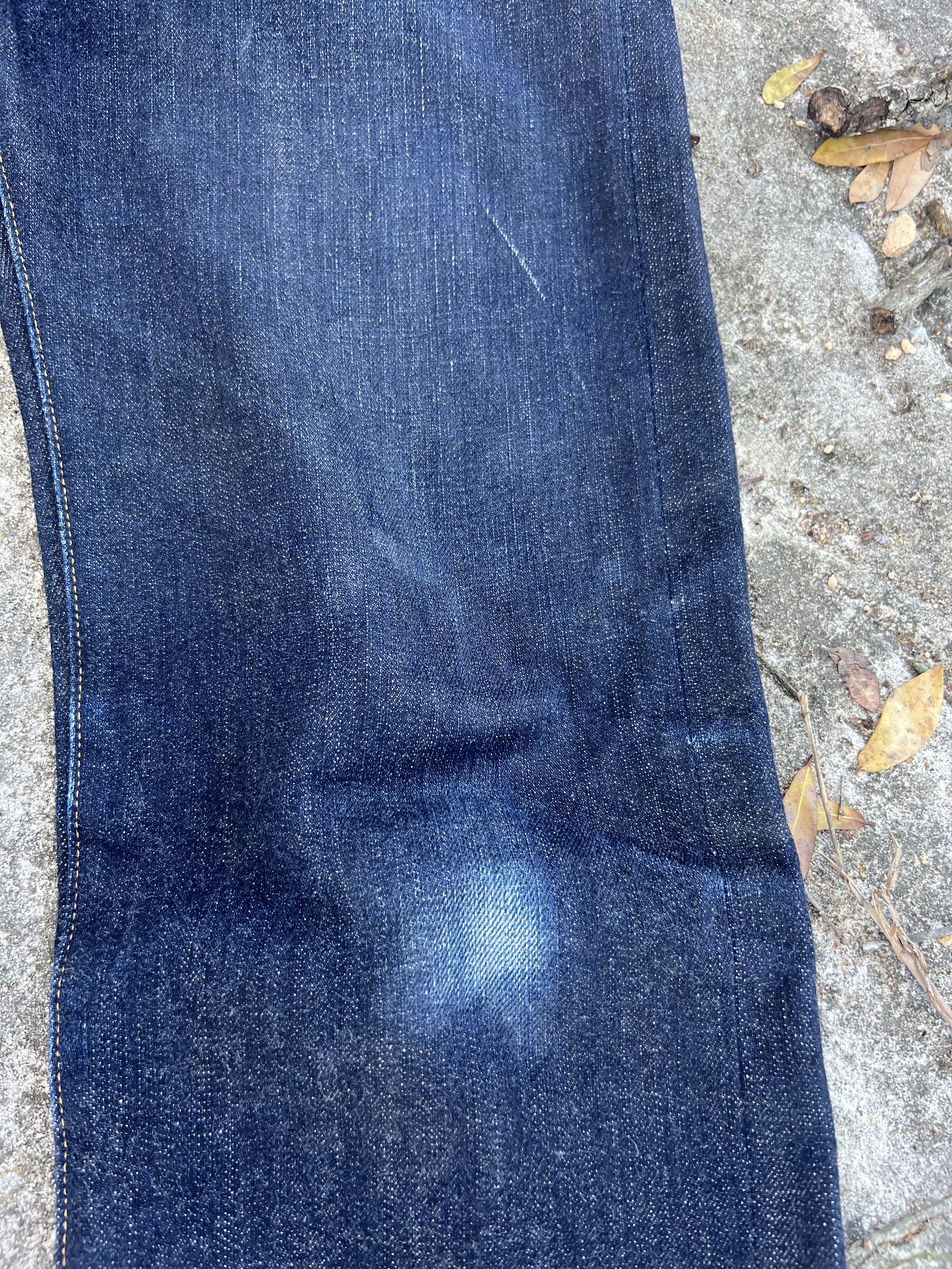 The Flat Head The Flat Head 3009 Made In Japan 14.5oz Selvedge Jeans 33x36 Size US 33 - 2 Thumbnail