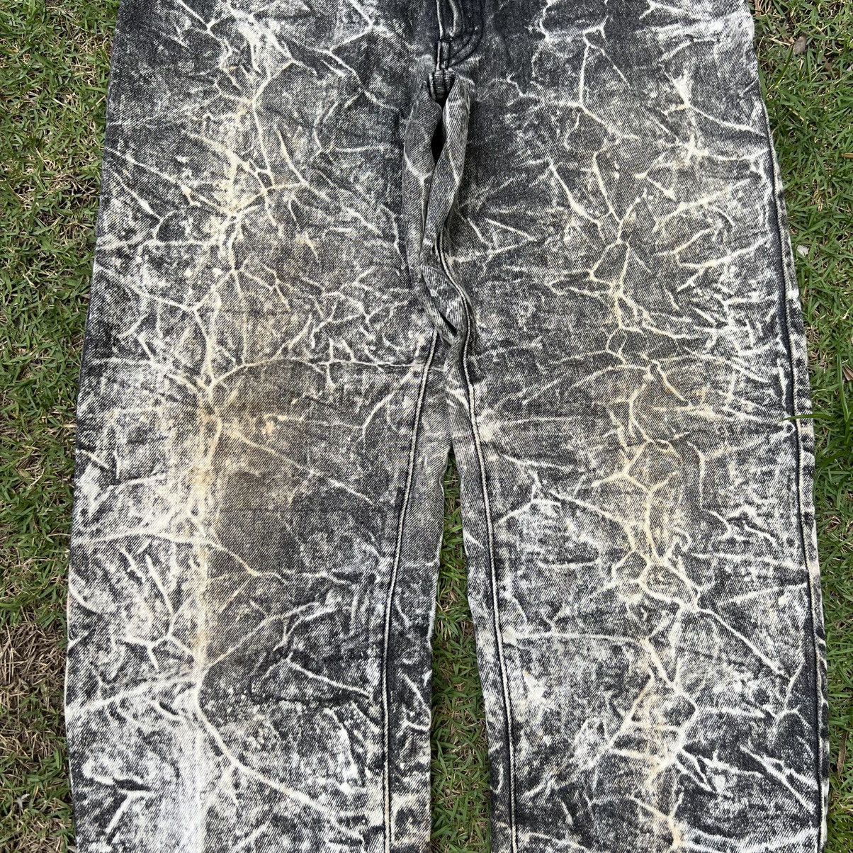 Japanese Brand “BOBSON” ACID WASH GREY JEANS Size US 28 / EU 44 - 4 Thumbnail