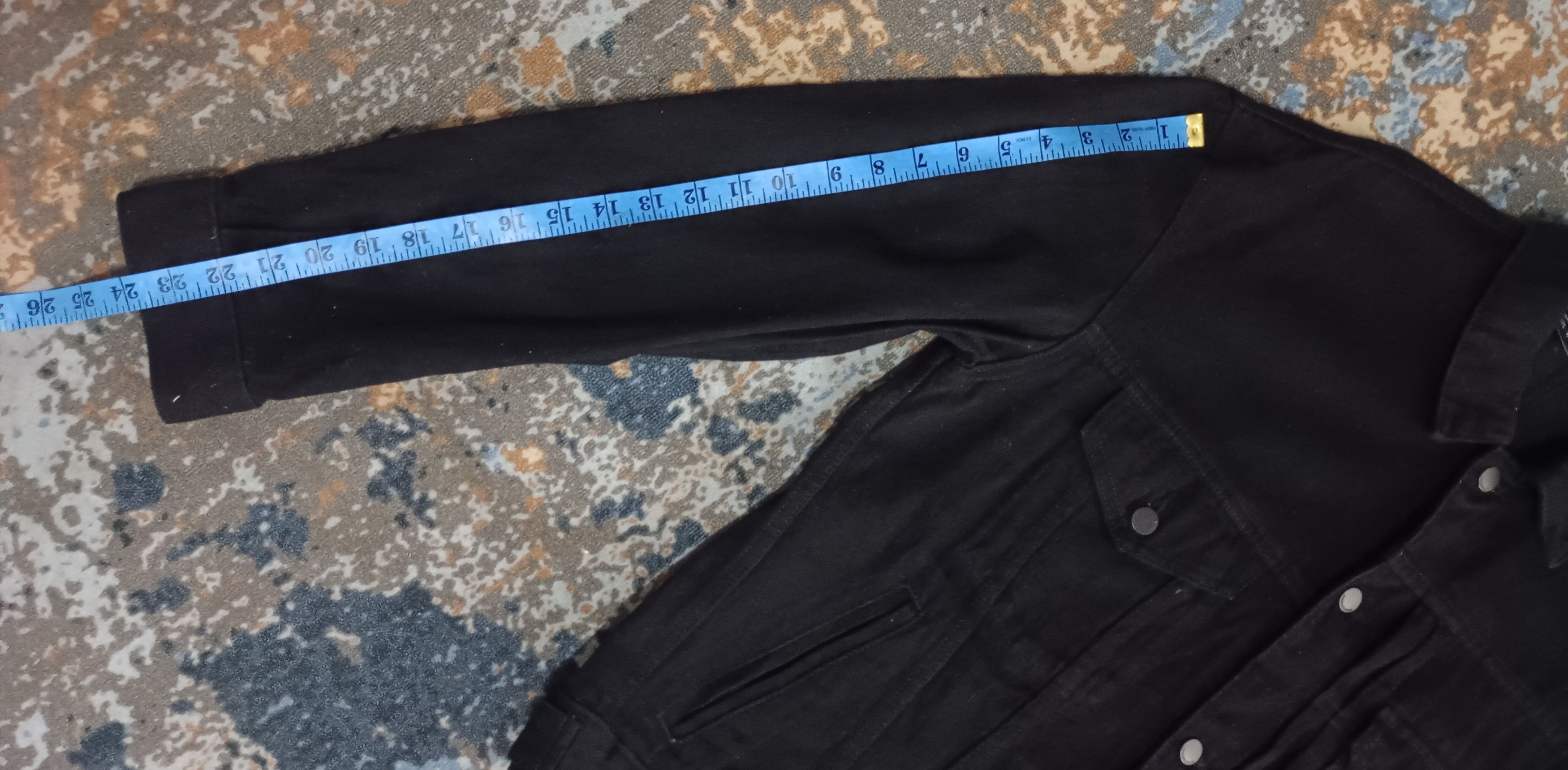 Maison MIHARA YASUHIRO Miharayasuhiro Denim Jacket Super Black Size US M / EU 48-50 / 2 - 16 Thumbnail