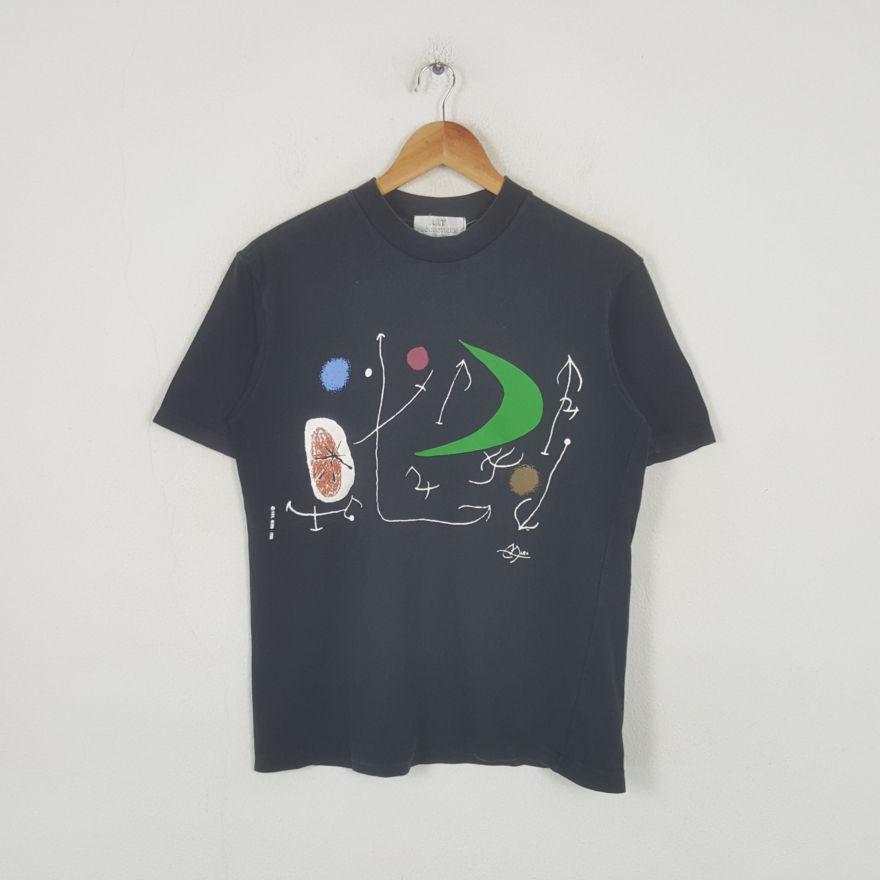 Vintage Vintage Successio Miro 1996 Art Work Tshirt RR6 Size US M / EU 48-50 / 2 - 1 Thumbnail