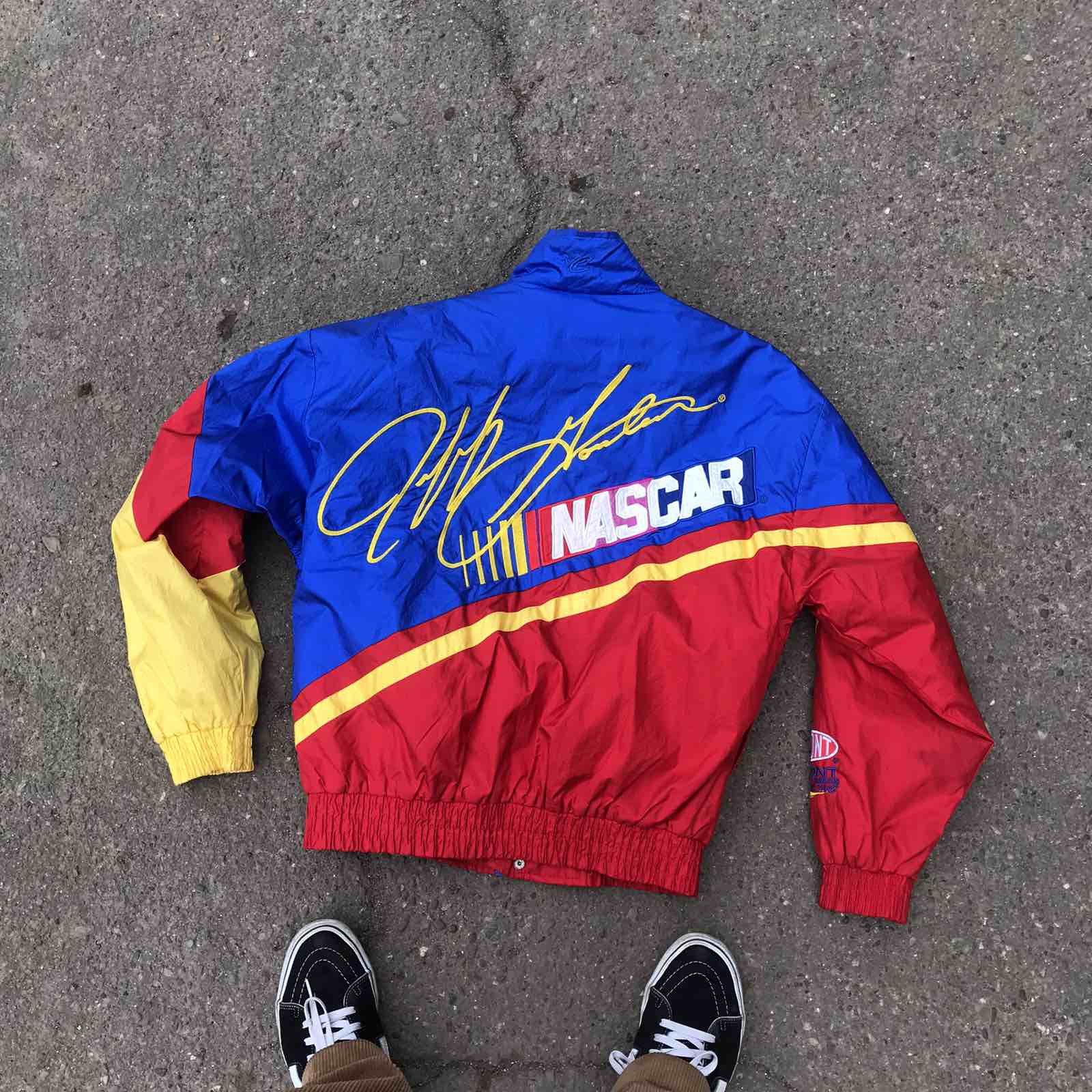 Formula 1 Crazy vintage 90s Nascar Racing jacket Sz M Size US M / EU 48-50 / 2 - 1 Thumbnail