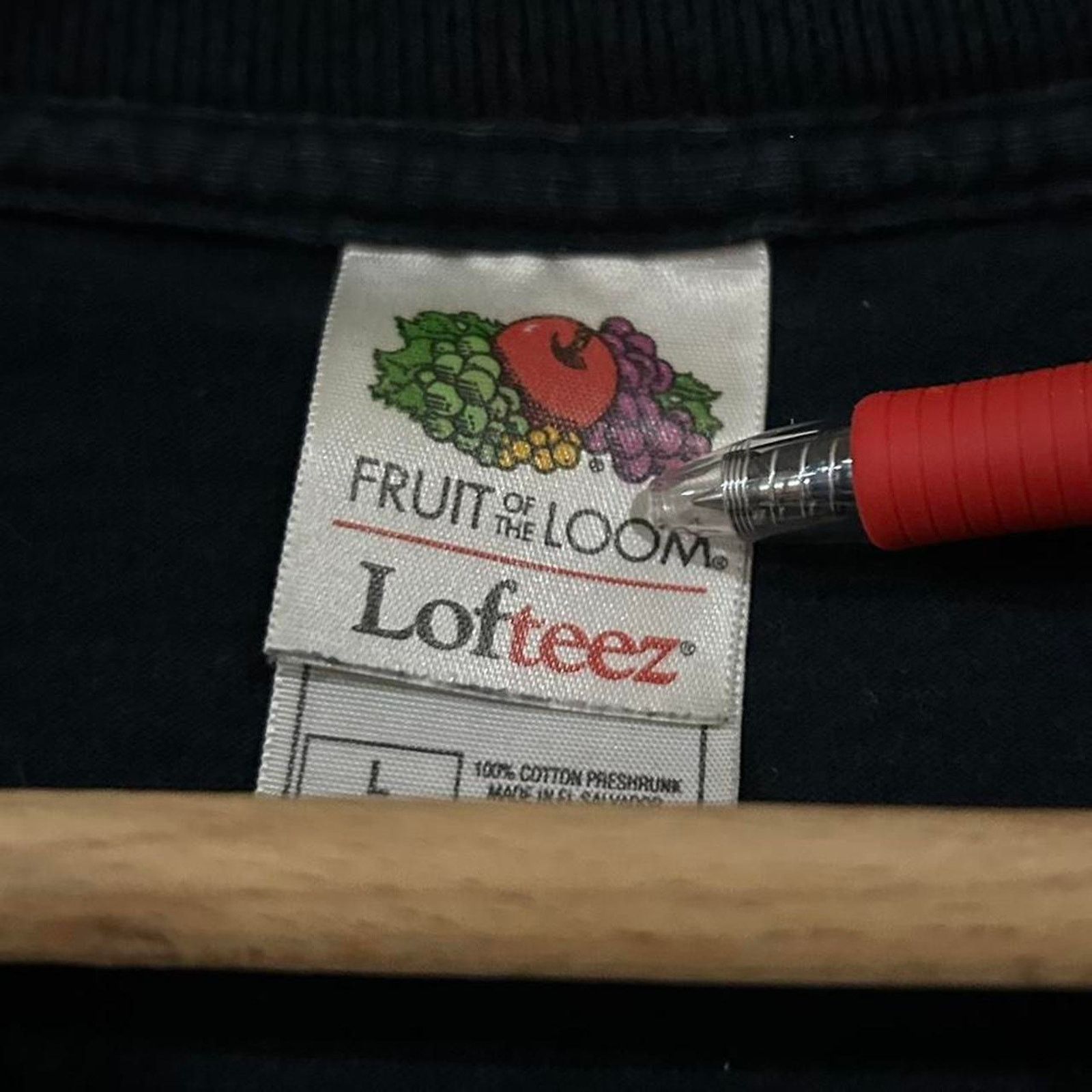 Fruit Of The Loom I Pray In Jesus Name Biker Shirt Size US L / EU 52-54 / 3 - 5 Thumbnail