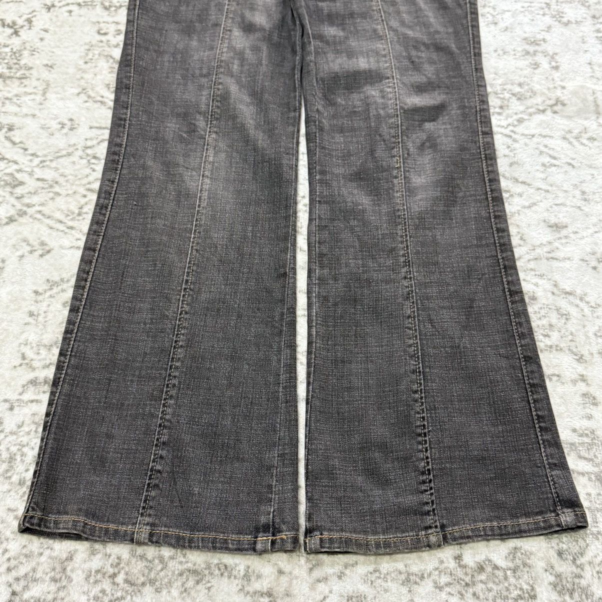 Japanese Brand Japanese Brand Paneled Flare Bootcut Jeans Size 31" - 4 Thumbnail