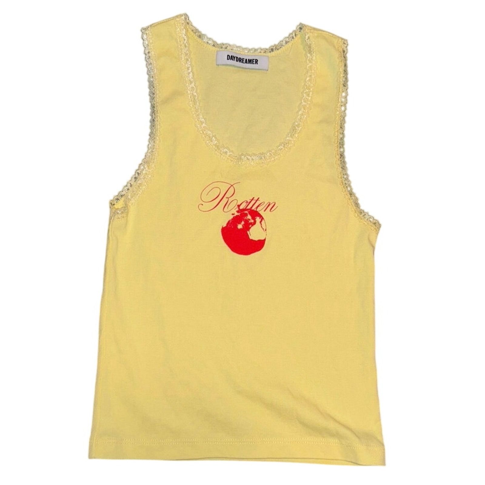 Daydreamer DAYDREAMER Rotten Apple Tank in Yellow Size Small New Size S / US 4 / IT 40 - 4 Thumbnail
