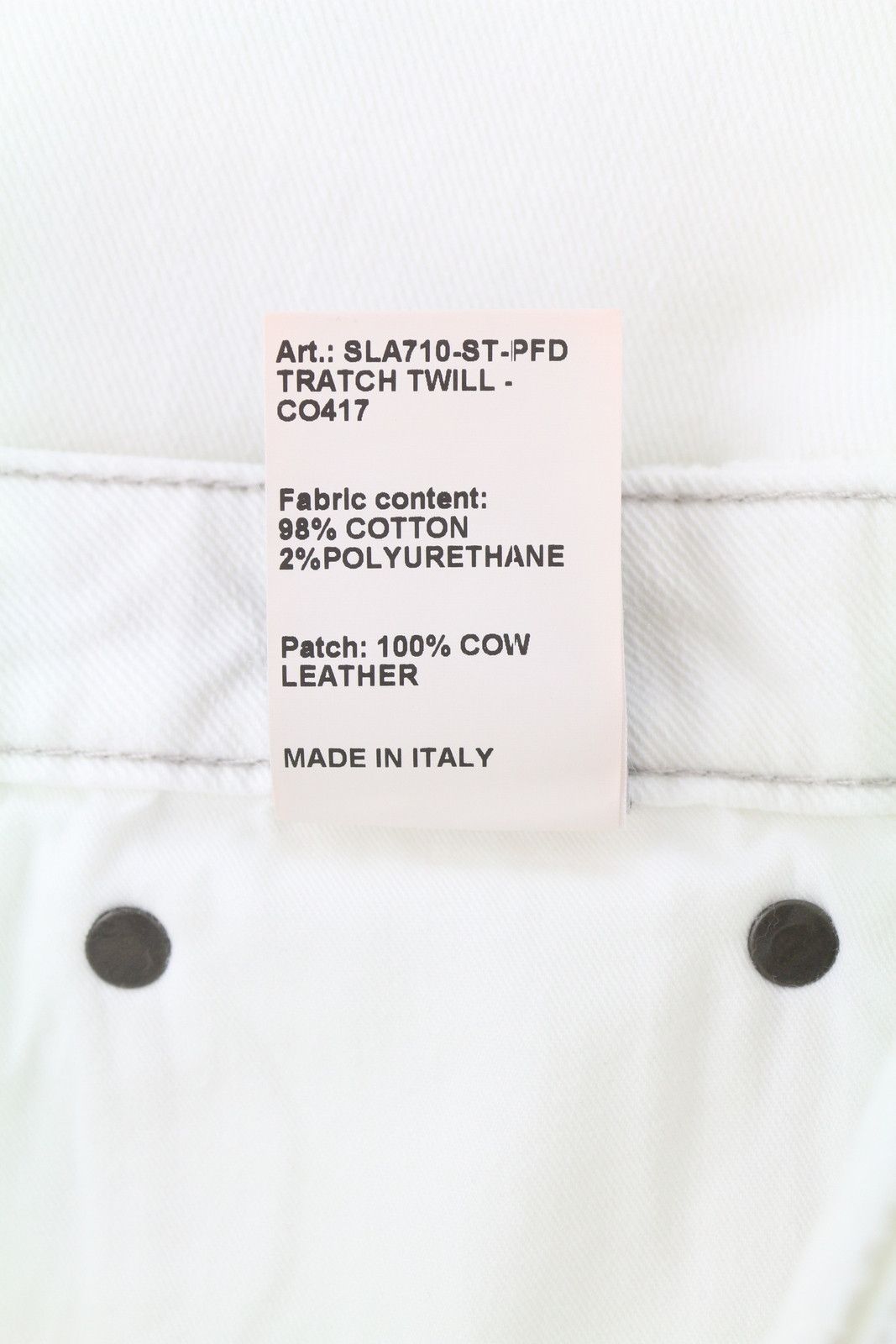 R13 KICK FIT 26 Bale White Flared Cropped Denim Jeans 86193 Size 26" / US 2 / IT 38 - 10 Thumbnail