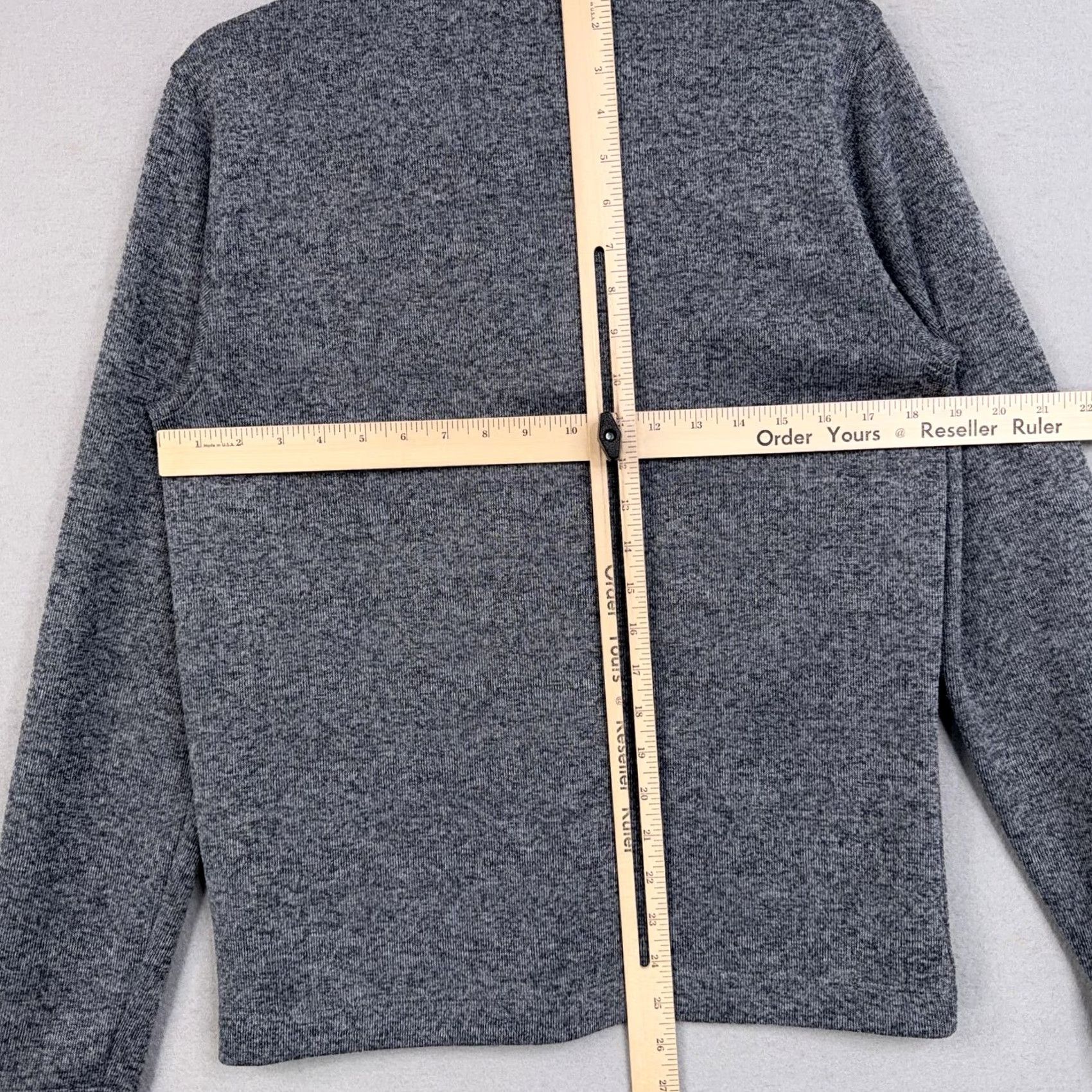 Rhone Rhone Pullover Mens Small Gray 1/4 Zip Mock Neck Fleece Athletic Top Training Size US S / EU 44-46 / 1 - 7 Thumbnail