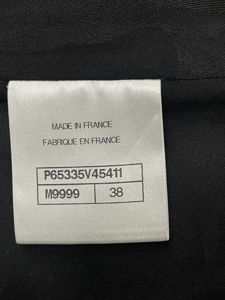 Chanel Chanel Equestrian series black and white color-blocked pla Size 25" / US 0 / IT 36 - 5 Thumbnail