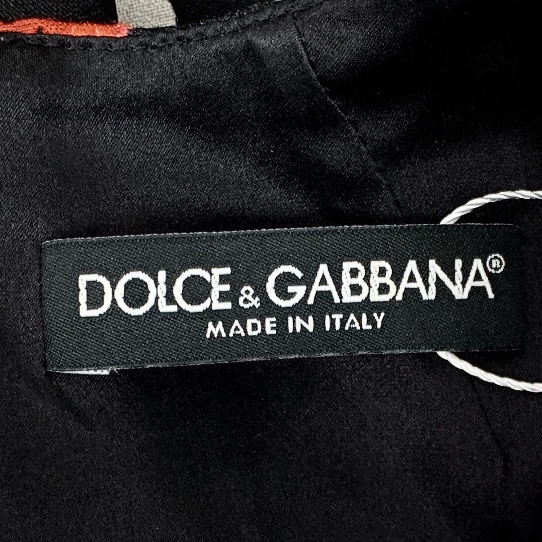 Dolce & Gabbana Dolce & Gabbana Polka Dot Printed Silk Dress K26WX Size L / US 10 / IT 46 - 6 Thumbnail