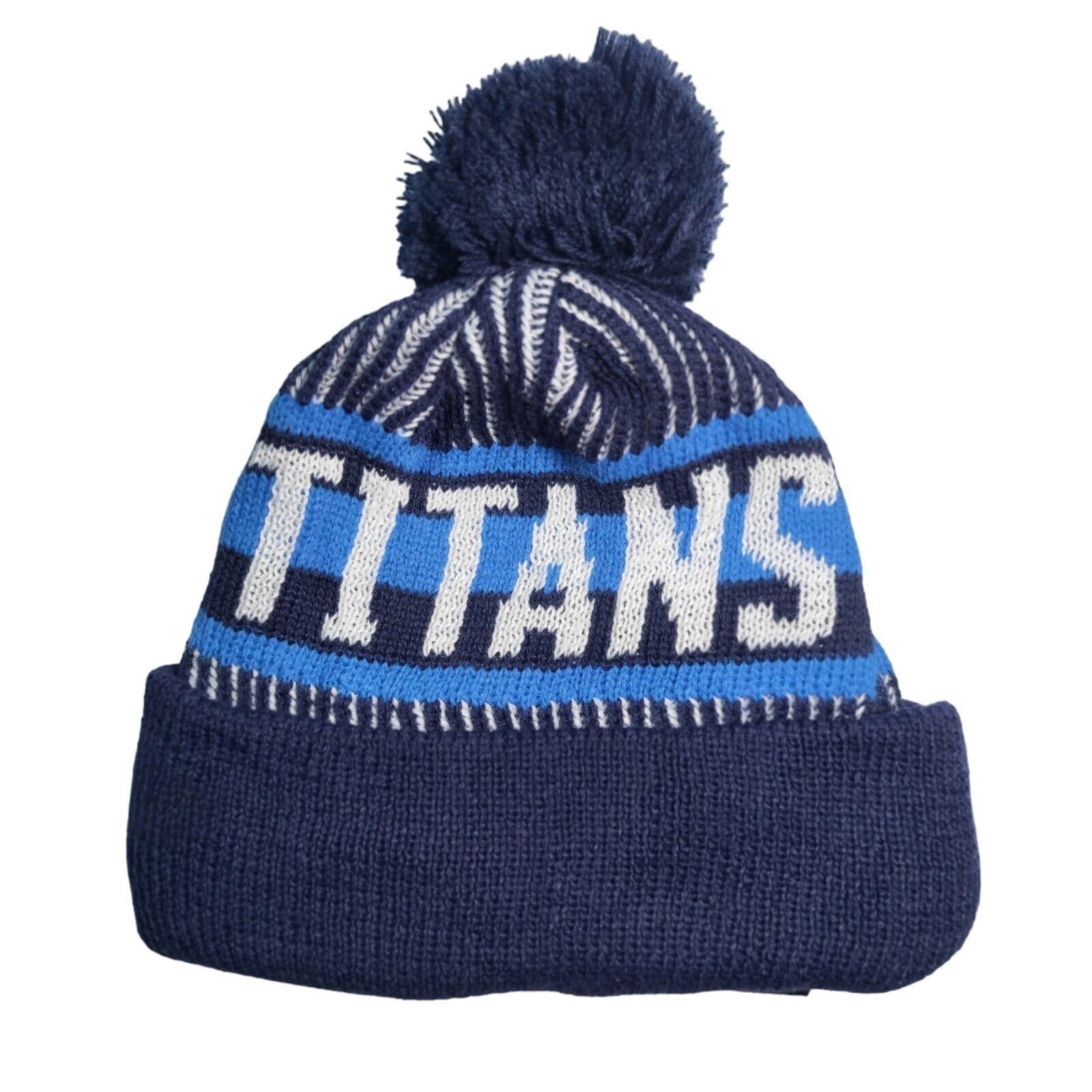 Other NWT Tennessee Titans Sports Knit Pom Beanie Fleece Lined Size ONE SIZE - 3 Thumbnail