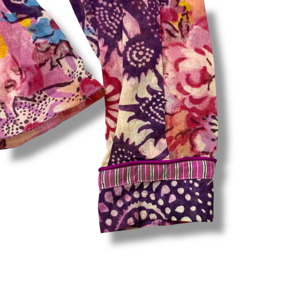 Etro × If Six Was Nine Y2K Etro flower pattern hippies style Size M / US 6-8 / IT 42-44 - 9 Thumbnail