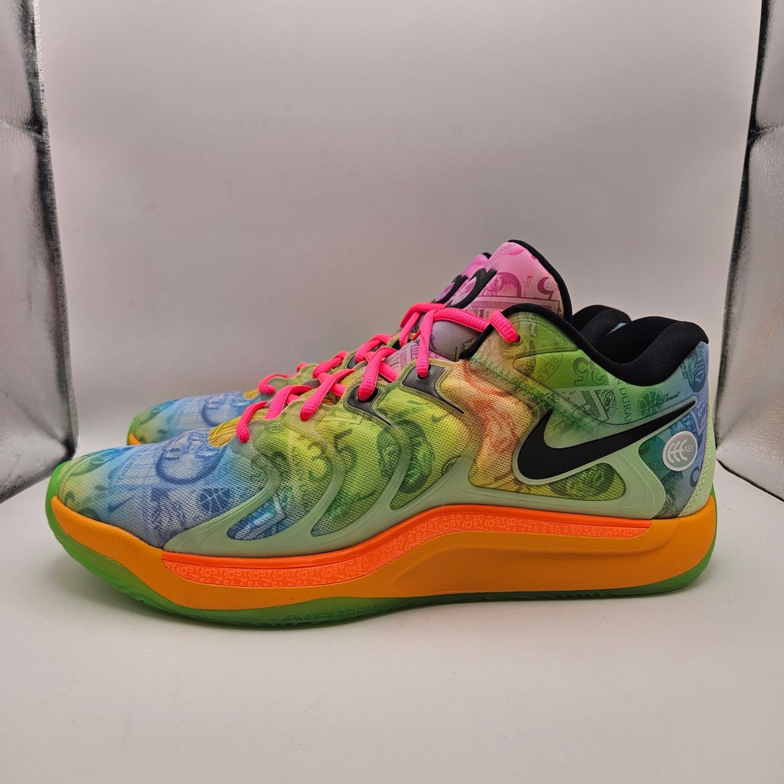 Nike NIKE X KD 17 MEN'S 13 EASY MONEY ALL STAR BASKETBALL SHOES Size US 13 / EU 46 - 2 Thumbnail