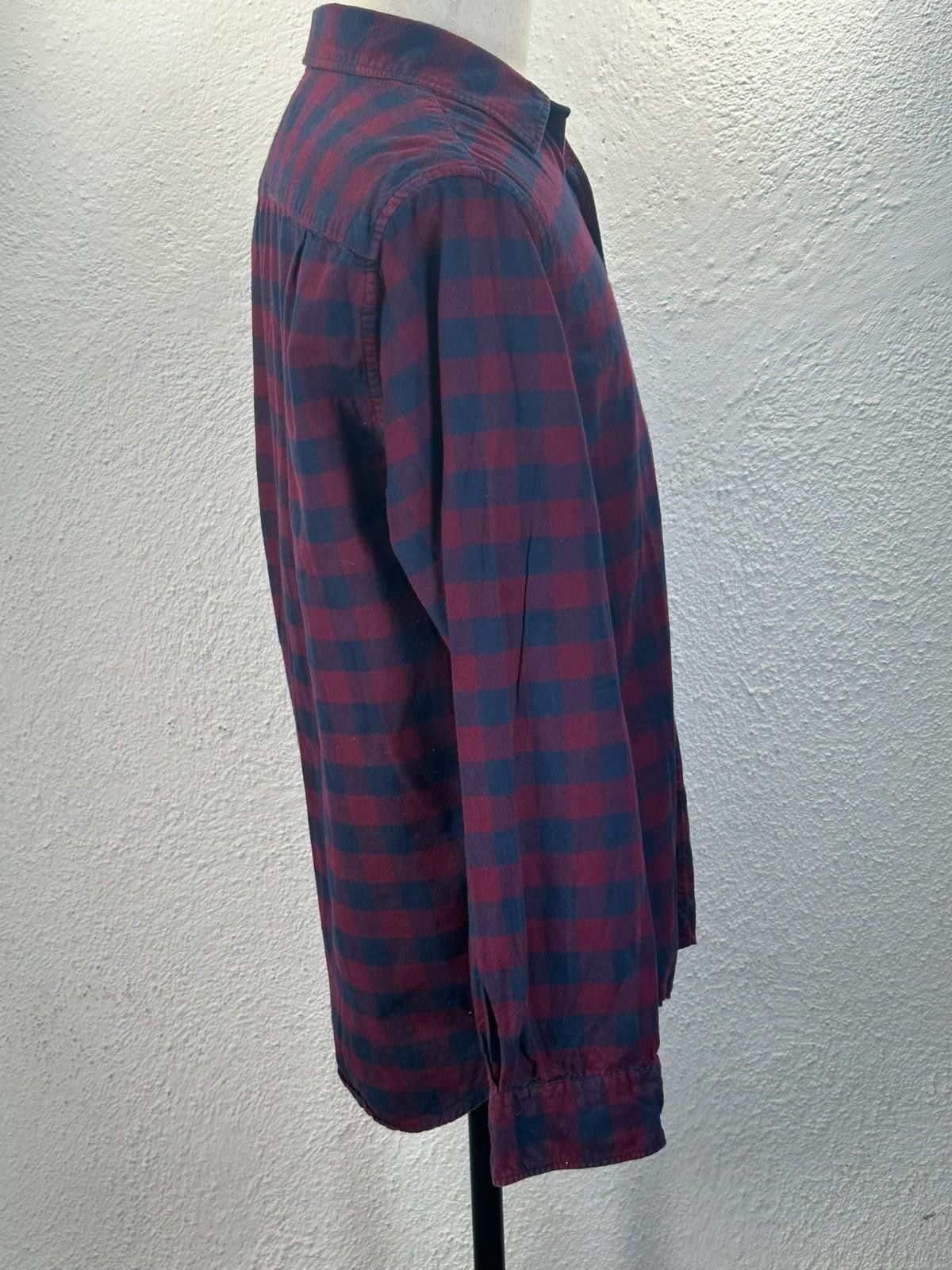 American Eagle Outfitters American Eagle Plaid Flannel Button Down Red Blue Men's M Size US M / EU 48-50 / 2 - 4 Thumbnail