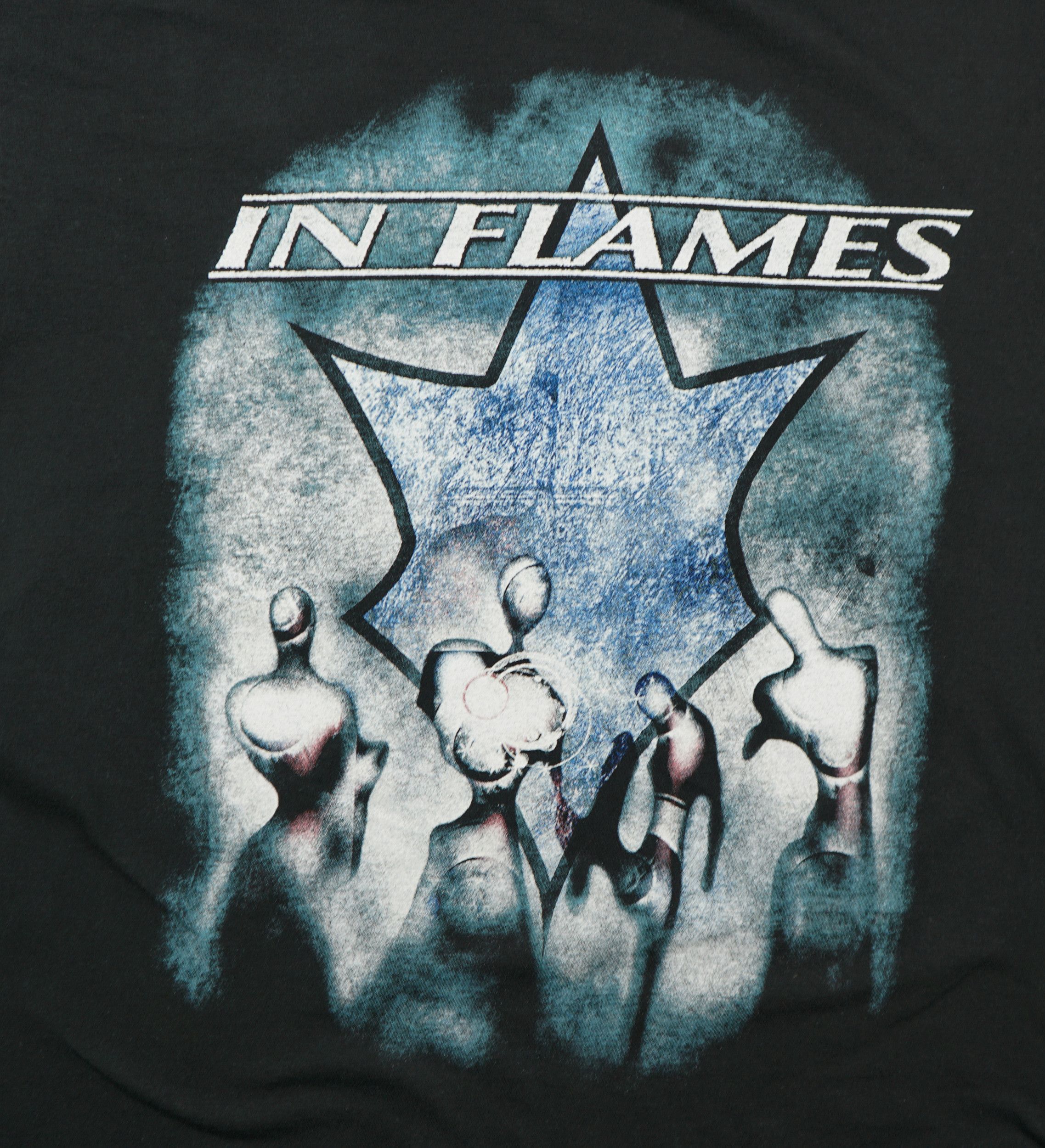 Band Tees × Vintage Vintage 2002 In Flames T-Shirt Size US L / EU 52-54 / 3 - 2 Thumbnail