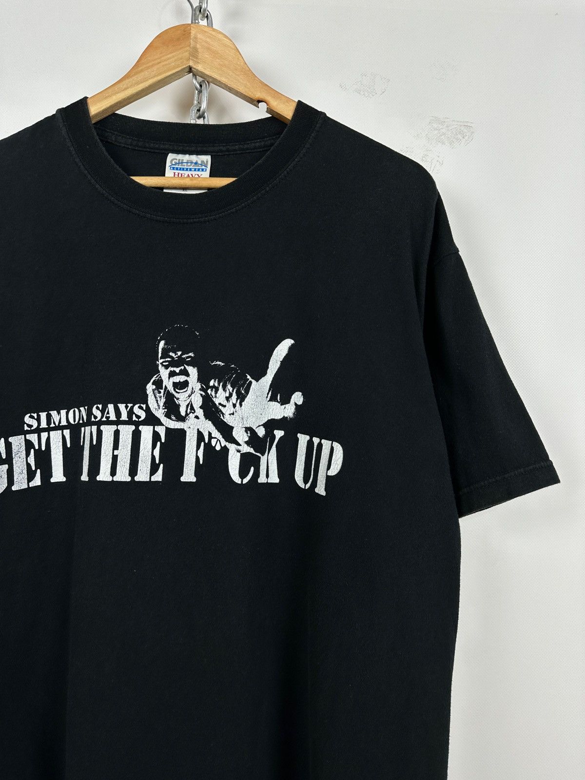 Band Tees 1999 Vintage Pharoahe Monch Simons Says Rap T-Shirt Size US XL / EU 56 / 4 - 6 Thumbnail