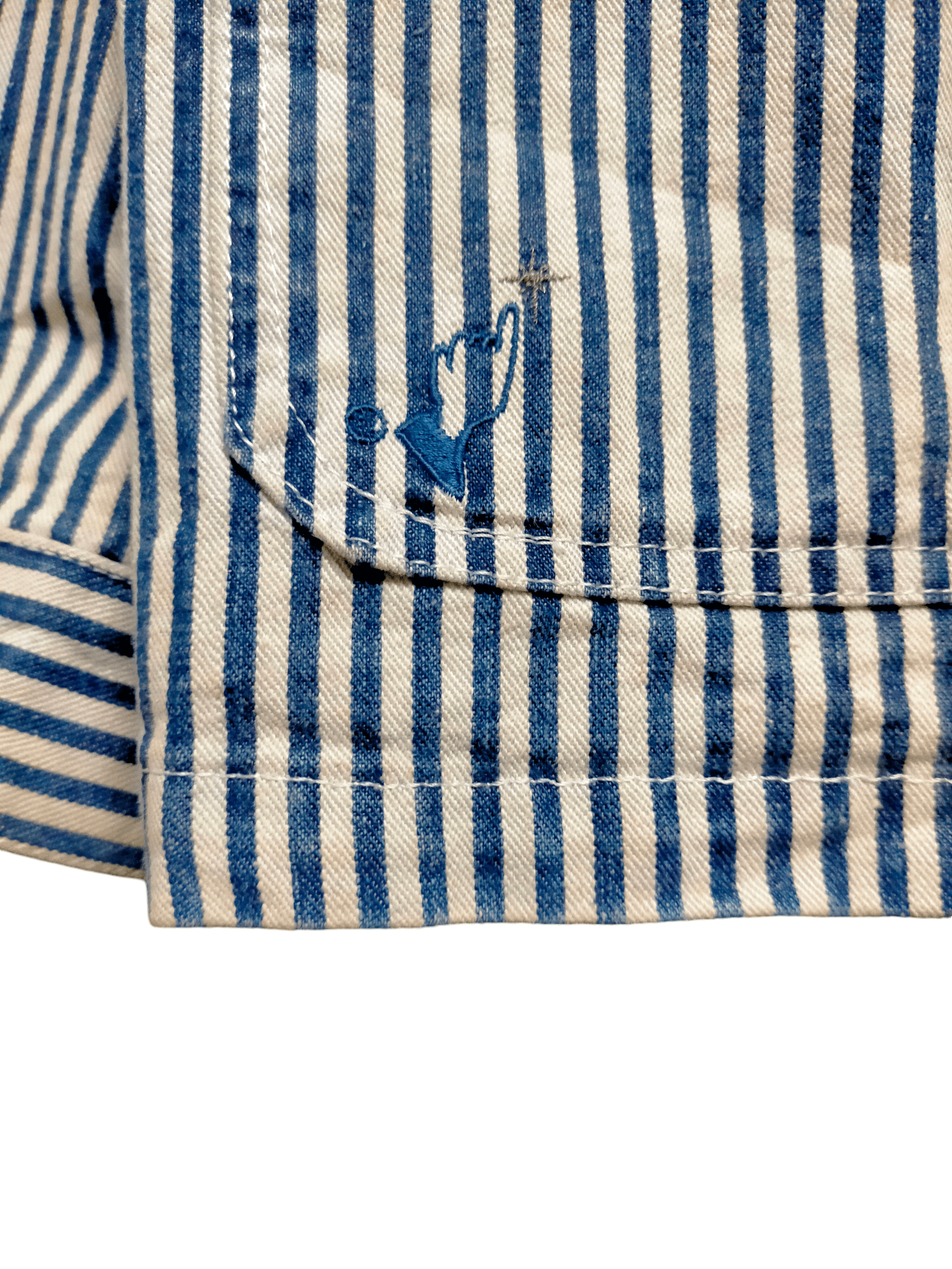 Hysteric Glamour Made in Japan Mackdaddy Hickory Stripe Chore Jacket Size US M / EU 48-50 / 2 - 6 Thumbnail