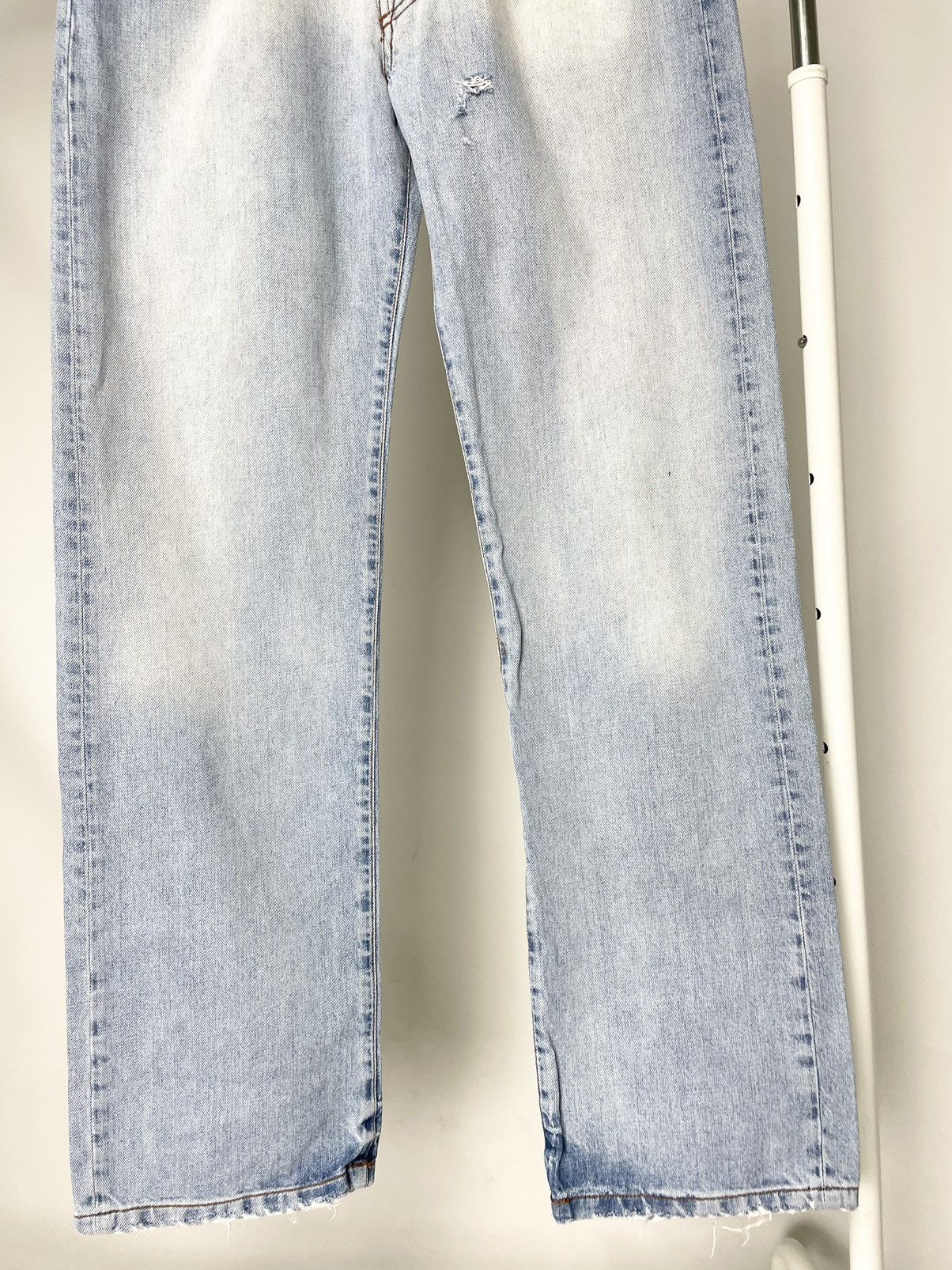 Stone Island Stone Island Denim Vintage Distressed Faded Blue Jeans Pants Size US 34 / EU 50 - 9 Thumbnail
